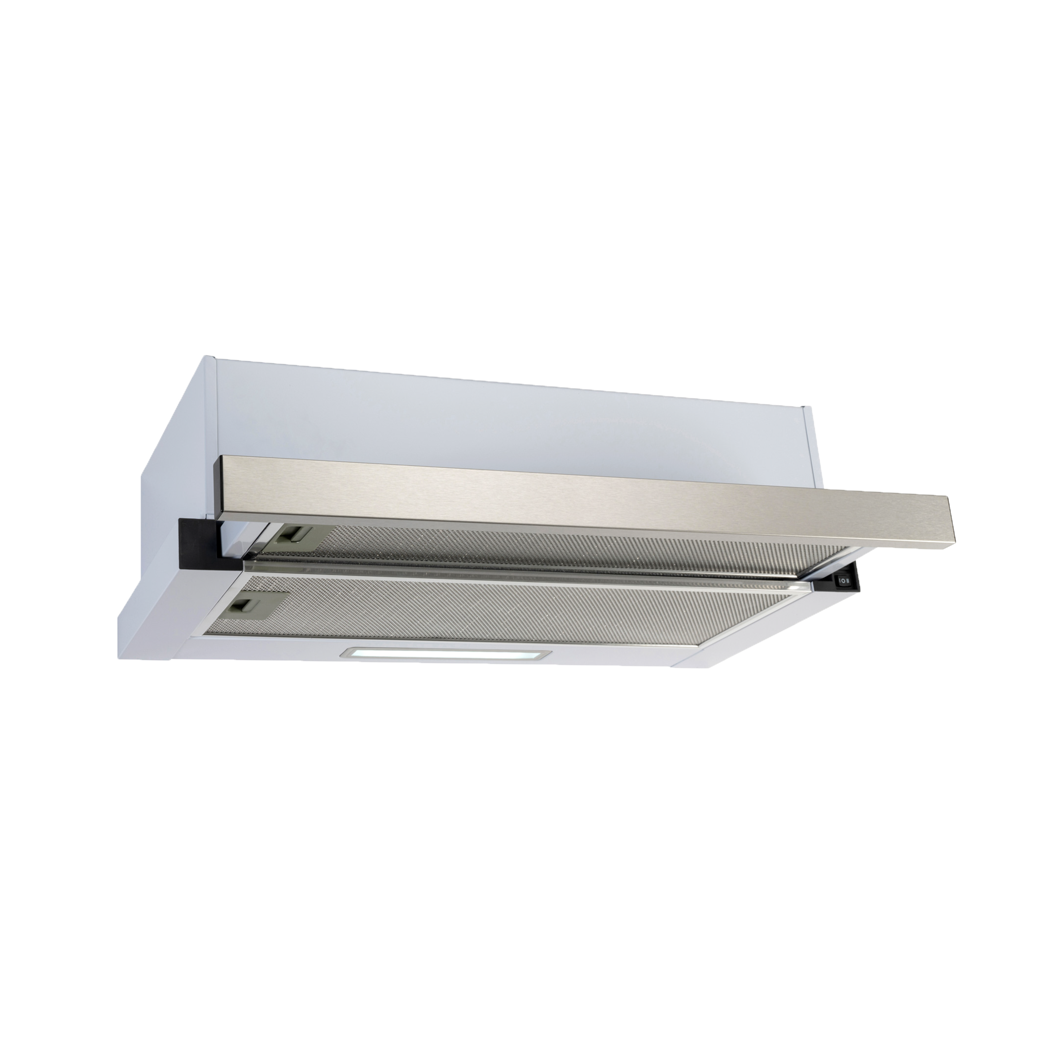 Brand New Euro Appliances 60cm Slide Out Range Hood ES602SS2 - Stainless Steel Kitchen Vent Hood with 3 Year Warranty | Perfect for Modern Kitchens, Apartments & Small Spaces