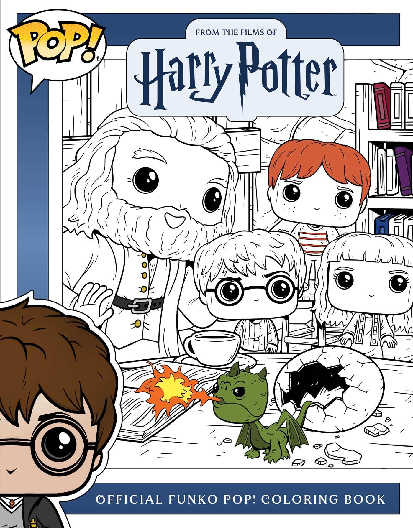 Funko Pop! Harry Potter Coloring Book - Official Collectible Art Book for Kids & Adults | Perfect for Gifts, Parties & Creative Relaxation