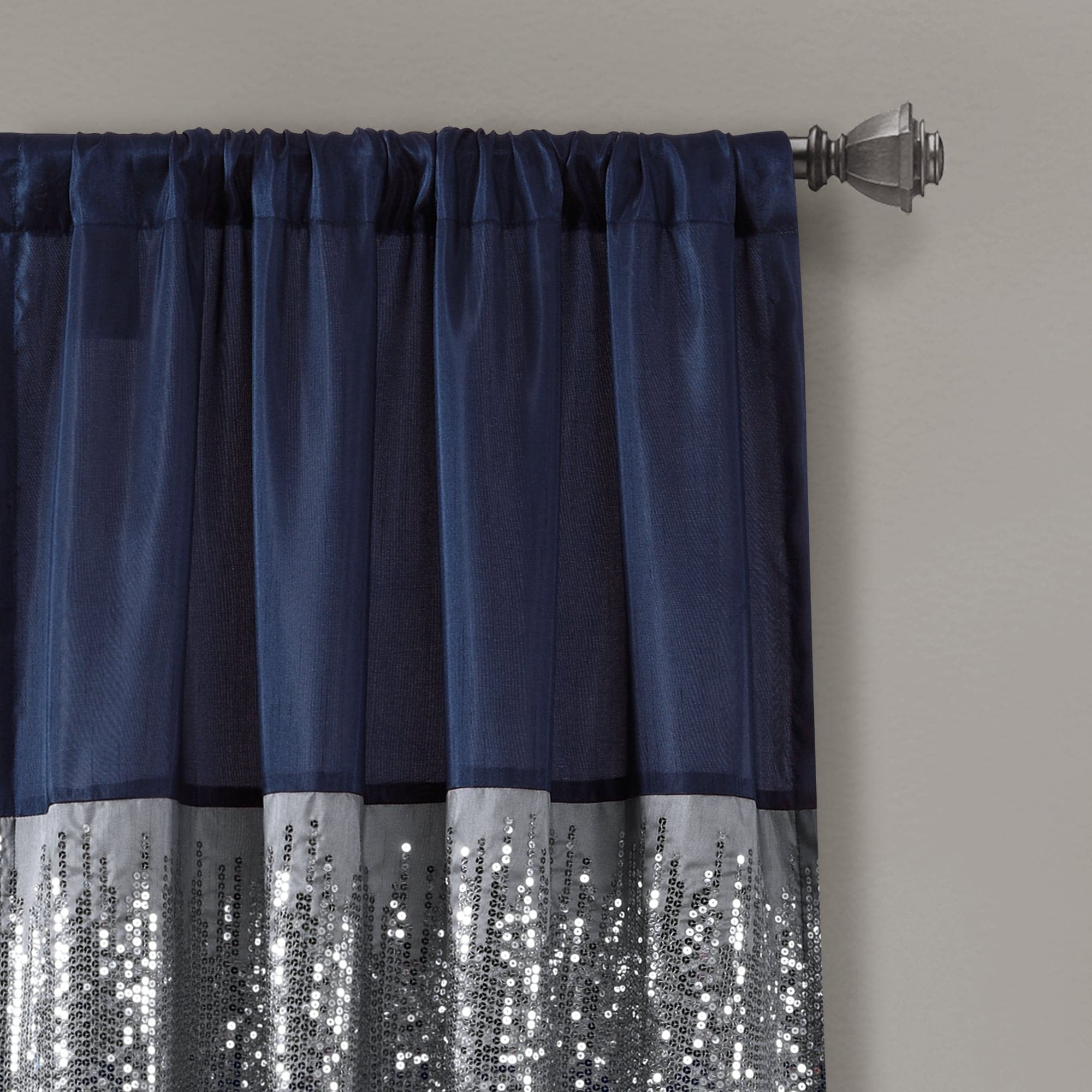 Starry Night Blackout Window Curtain Panel for Bedroom & Living Room - Galaxy Themed Room Darkening Drapes for Better Sleep & Home Decor