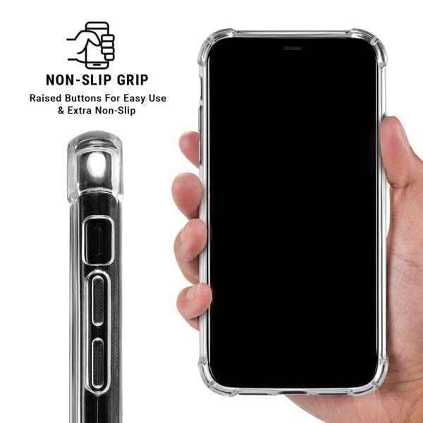 Officially Licensed NFL Kansas City Chiefs Double Vision Clear Phone Case for iPhone 15 - Durable Protection & Stylish Design for Sports Fans & Everyday Use