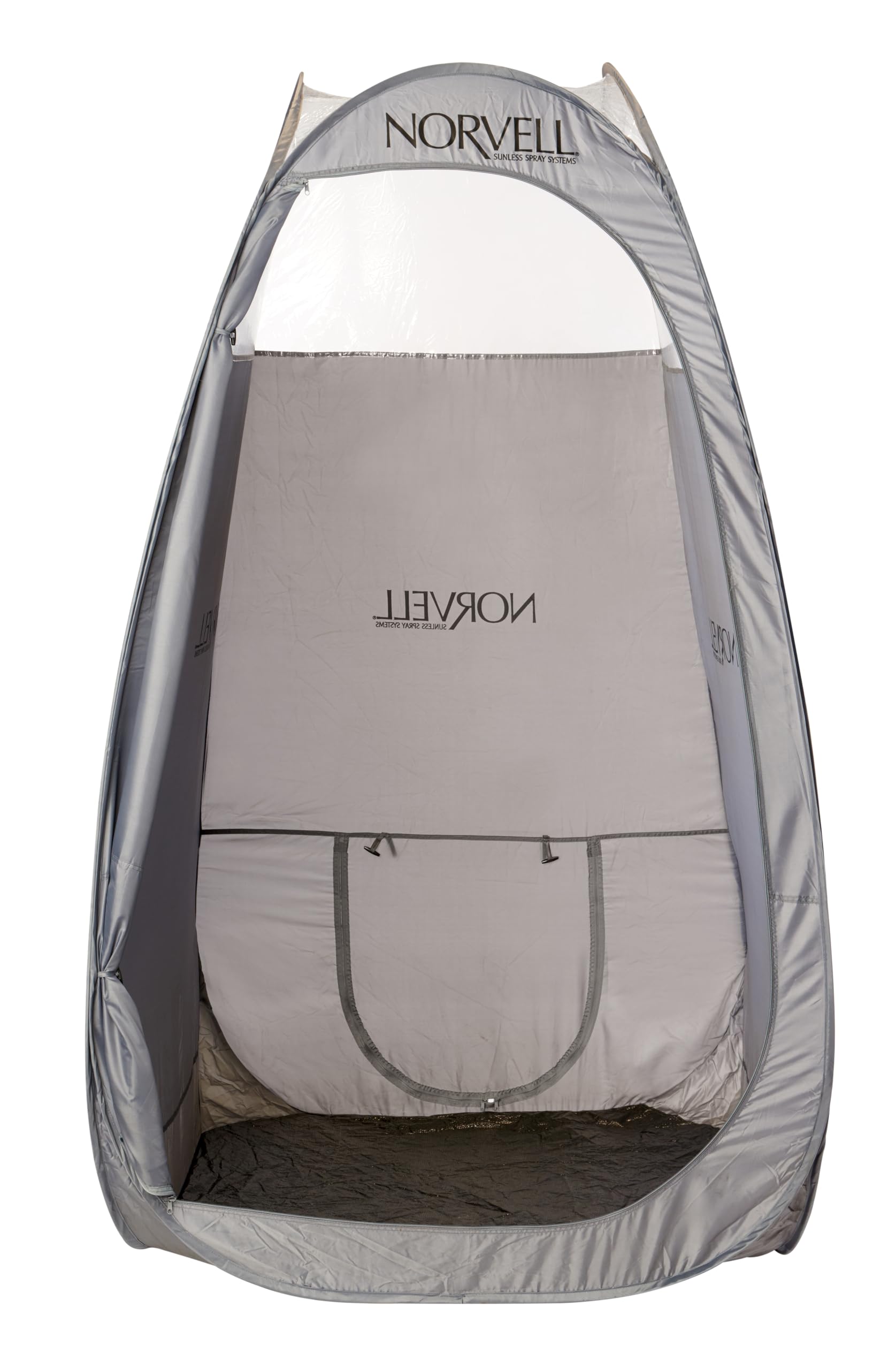 Norvell Portable Spray Tan Tent & Fan Kit – Professional Mobile Spray Tanning Booth with Overspray Reduction Fan & Jumbo Spray Room Tent (86”x48”x52”) – Perfect for Home, Salon, or Mobile Tanning Business