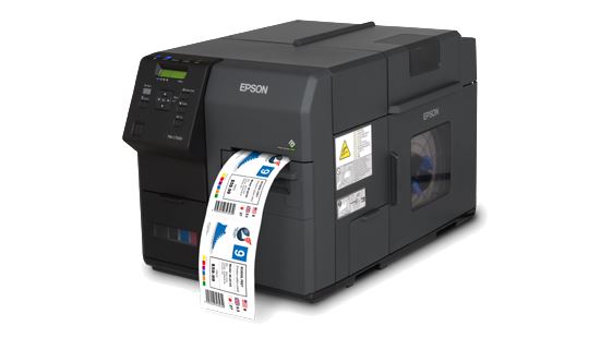 Epson ColorWorks TM C7510 Inkjet Color Label Printer - High-Speed Printing for Retail, Shipping & Industrial Labeling