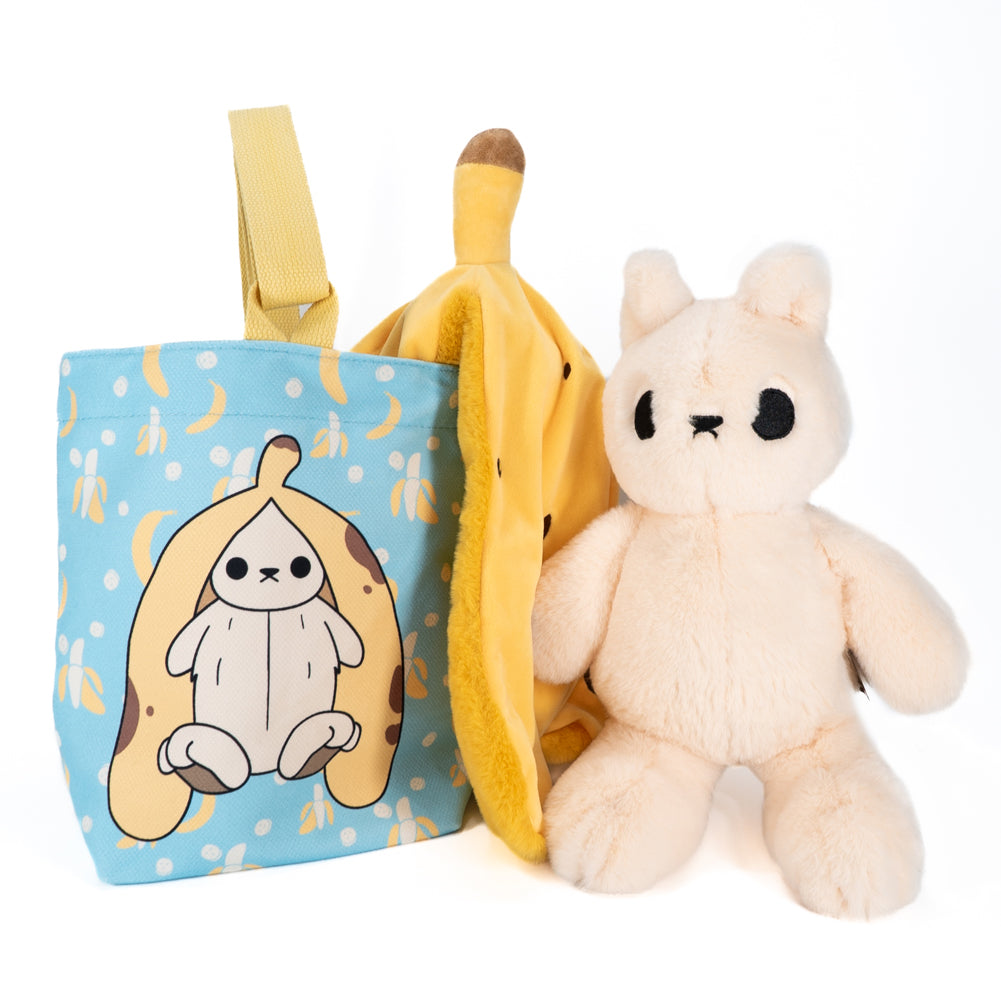 Plushie Dreadfuls Bunana Rabbit Stuffed Animal Toy - Soft Cuddly Bunny Plush for Kids, Collectors & Gift Giving | Perfect for Bedroom Decor, Nursery Comfort & Anxiety Relief