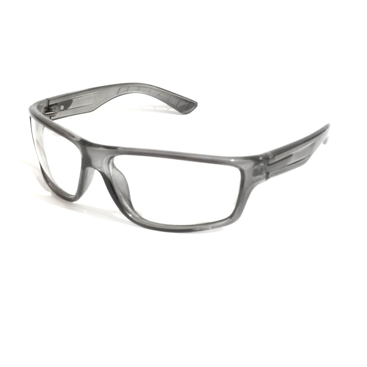 Photochromic Sports Sunglasses - Lightweight Wraparound Cycling Glasses with Transparent Grey Frame for Men & Women | UV Protection, Anti-Glare for Outdoor Running, Biking & Hiking
