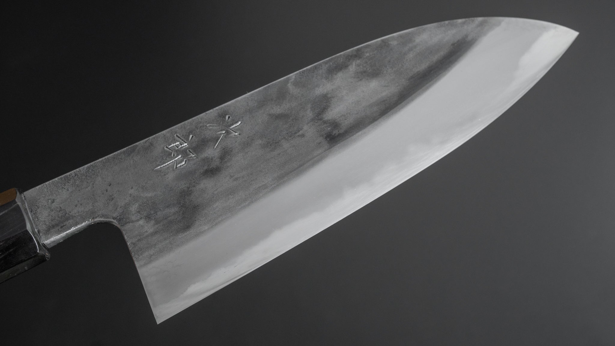 Premium Jiro Tsuchime Wa Santoku Knife 165mm - Japanese Damascus Steel Blade with Taihei Tagayasan Wood Handle (#226) - Perfect for Sushi, Vegetables & Meat Cutting