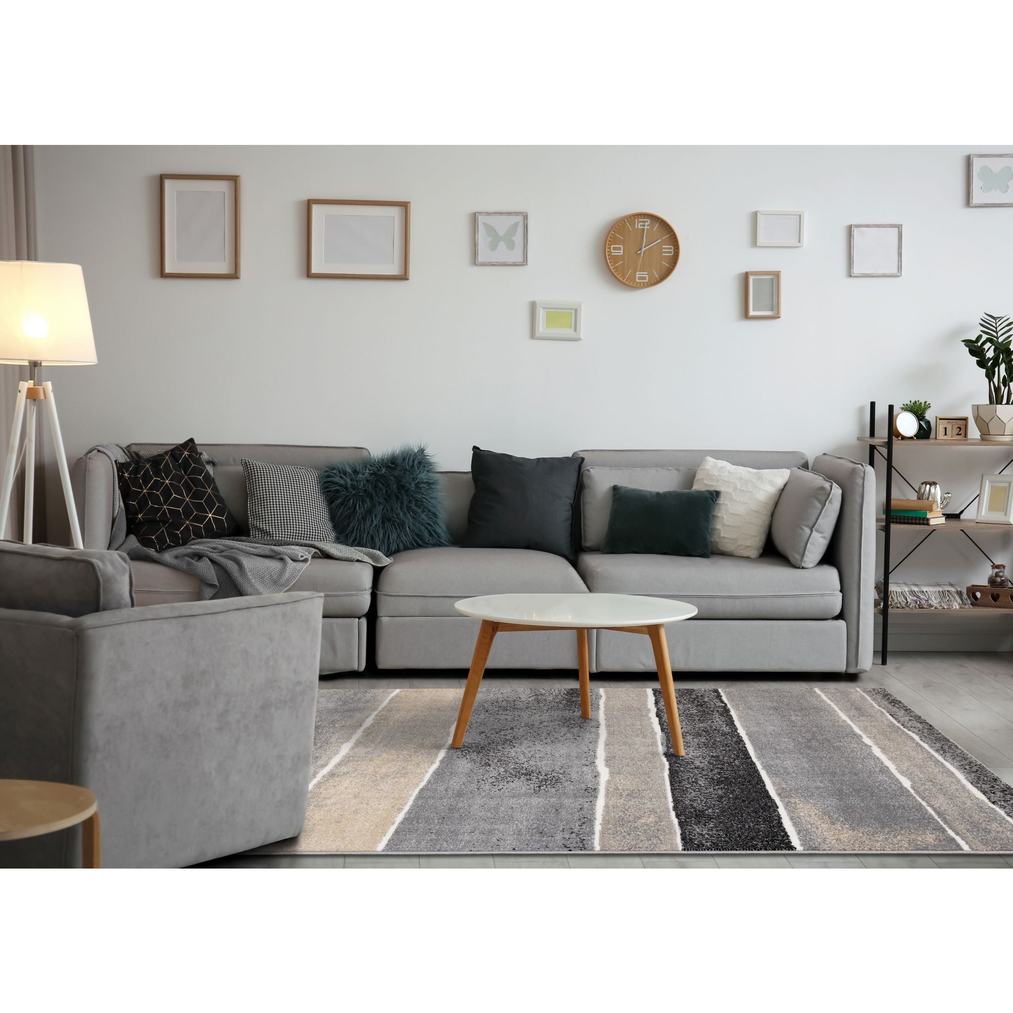 Century Area Rug - Soft & Durable Modern Home Decor for Living Room, Bedroom, Office - Perfect for Cozy Spaces & Stylish Interior Design