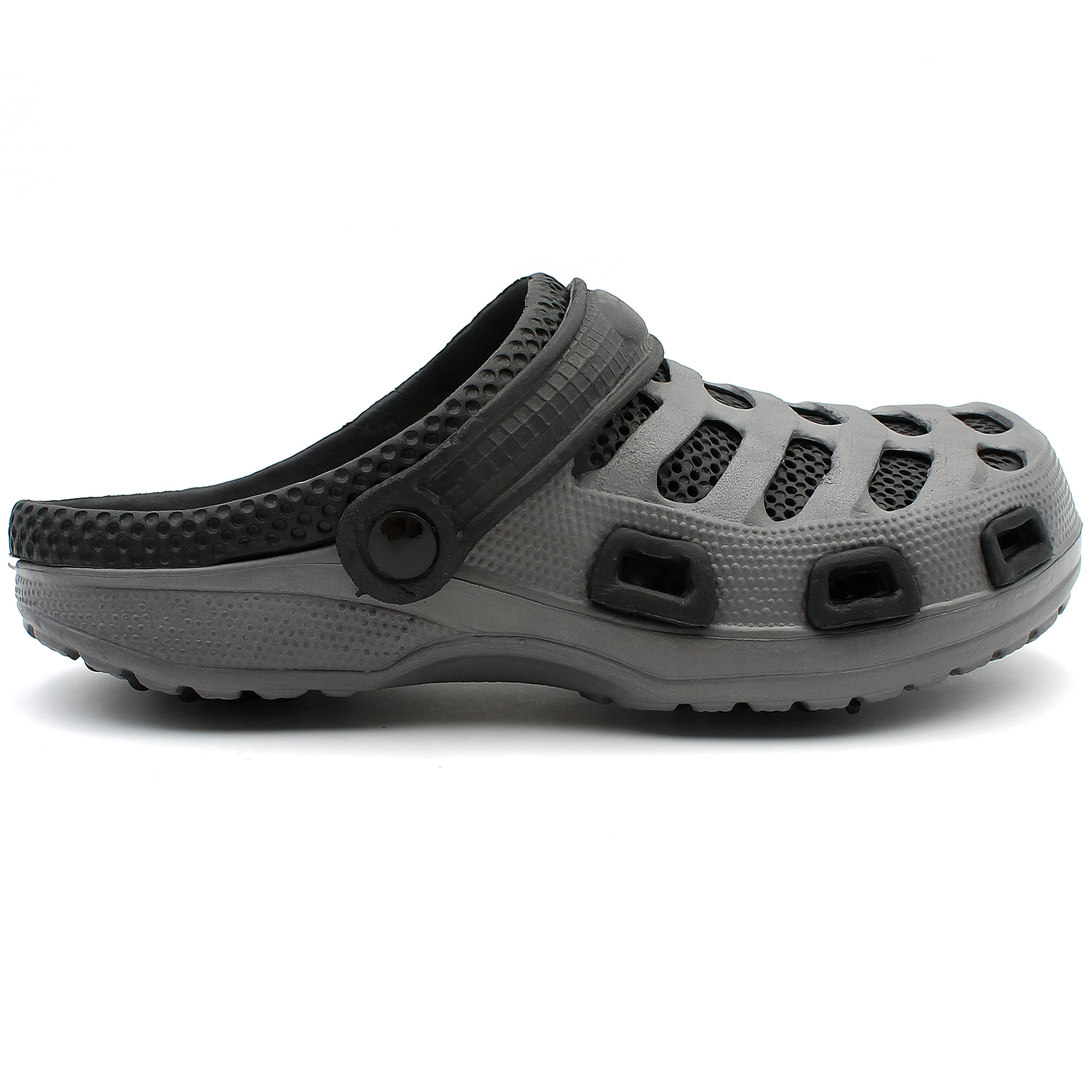 Men's Comfortable Garden Clogs - Breathable Two-Tone Sandals & Slippers for Summer | Beach, Backyard, Poolside & Casual Wear