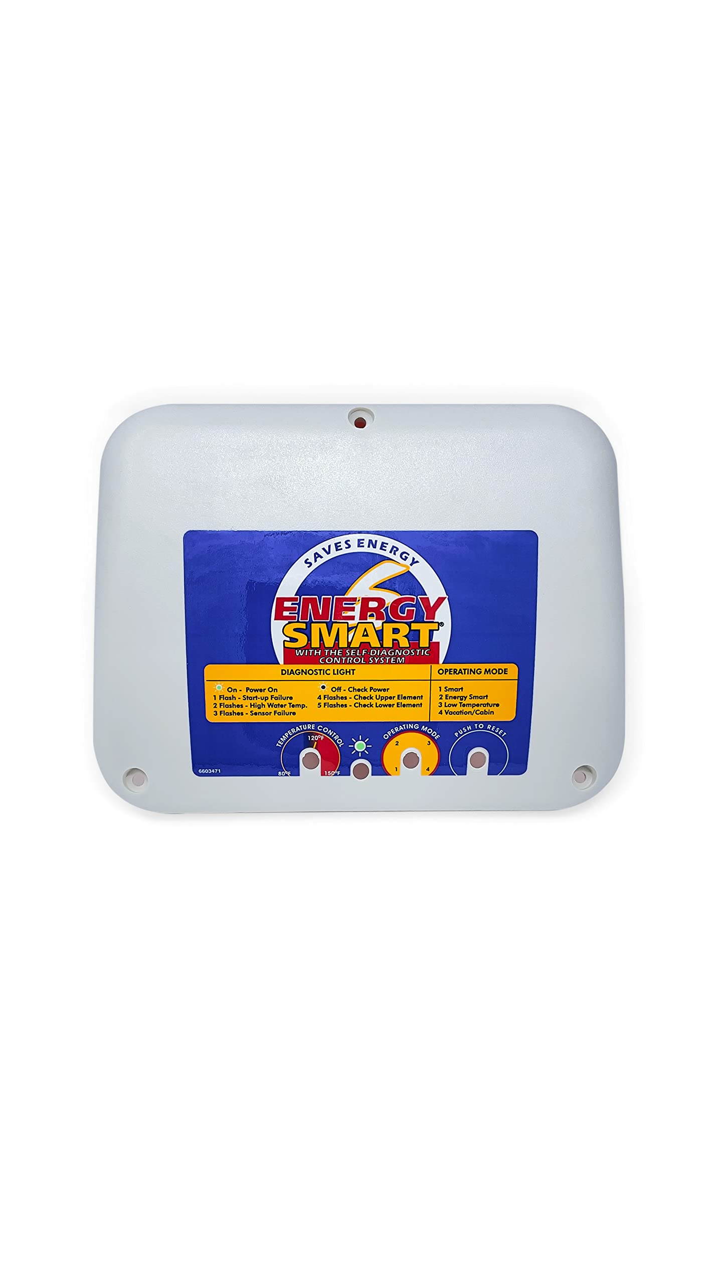 Genuine OEM American Water Heaters Electronic Control Board 100093769 with Control Panel Cover 100341931 - Replacement Parts for Water Heater Repair & Maintenance