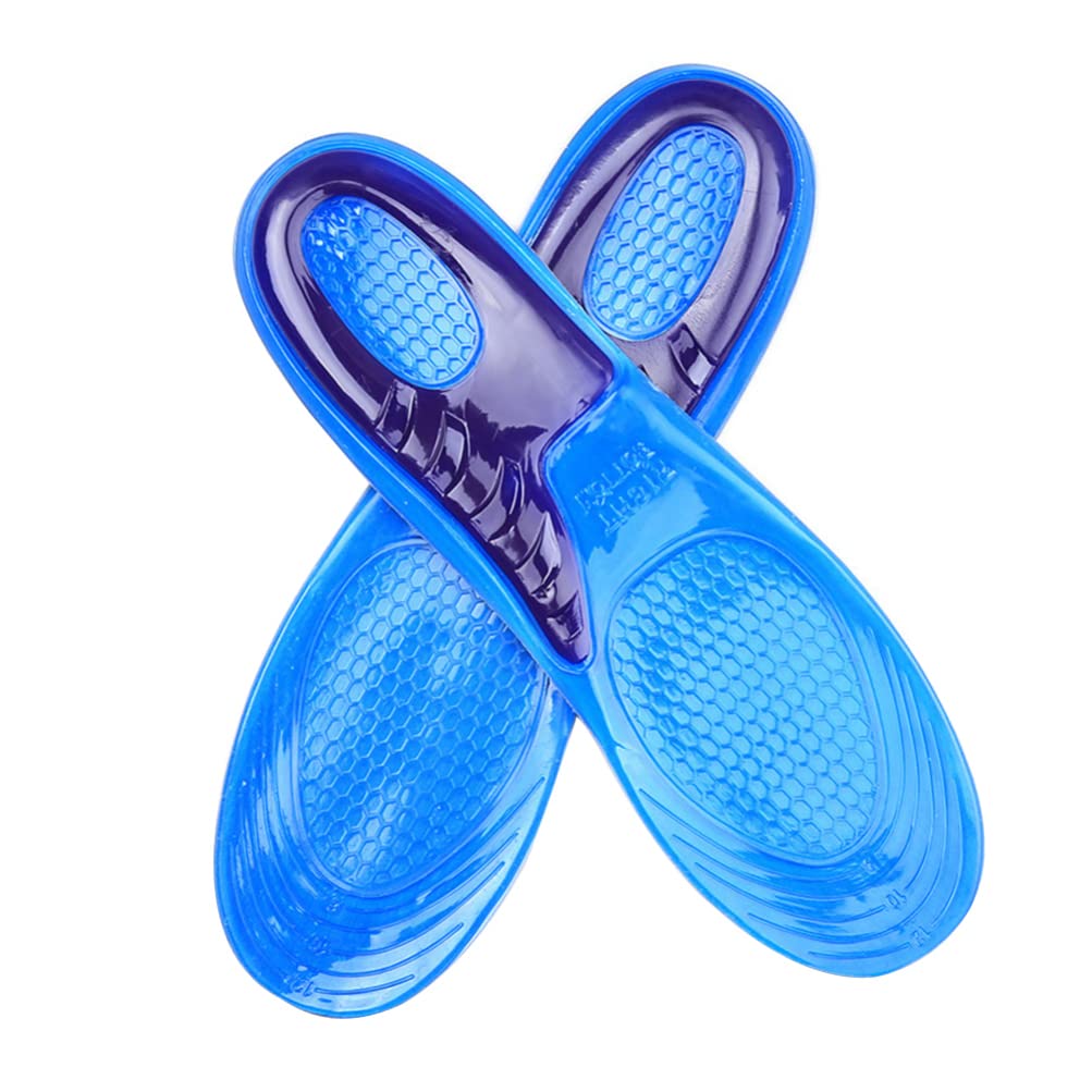 Milisten Orthotic Insoles - Full Length Cushion Shoe Inserts for Walking, Running & Hiking - Plantar Fasciitis Relief for Men & Women (US Size 7-9/EU 40-42) - Perfect for Work, Sports & Daily Comfort