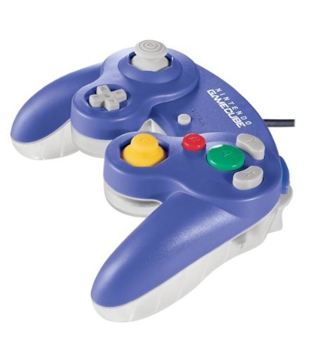 Official Nintendo GameCube Controller - Indigo & Clear for Super Smash Bros, Mario Kart & More - Compatible with Switch, Wii & PC Gaming