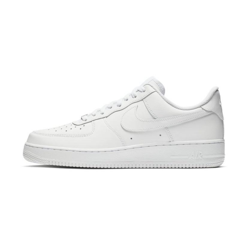 Nike Air Force 1 Low White Sneakers - Men's & Women's Classic Casual Shoes for Everyday Wear, Street Style & Sports Fashion