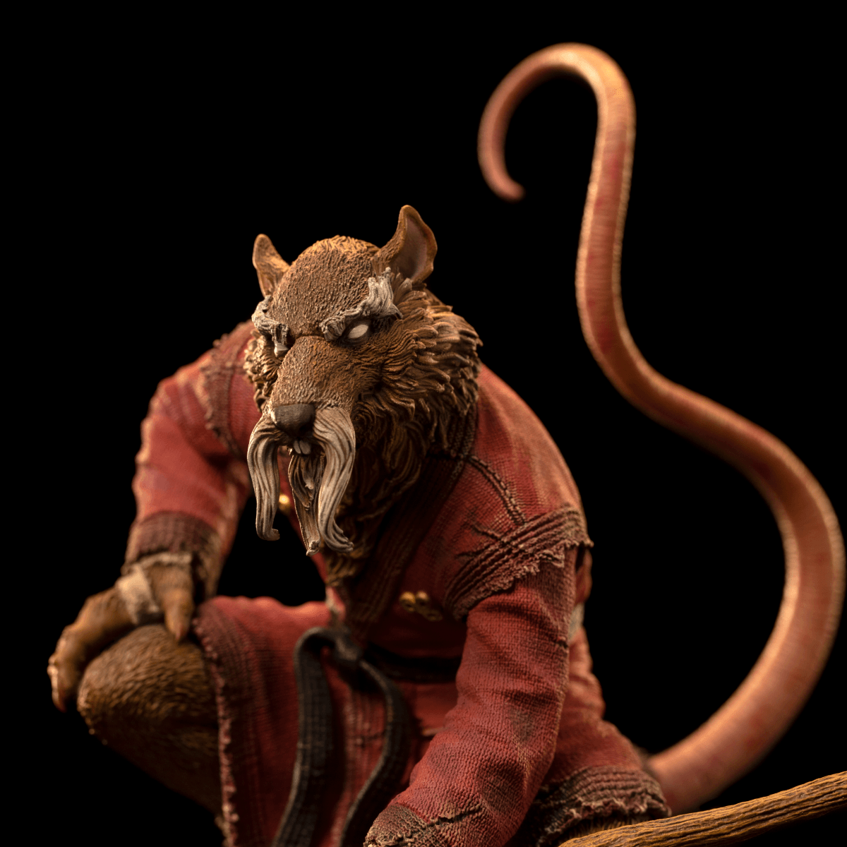 Iron Studios TMNT Master Splinter BDS Art Scale 1/10 Statue - Teenage Mutant Ninja Turtles Collectible for Home & Office Display