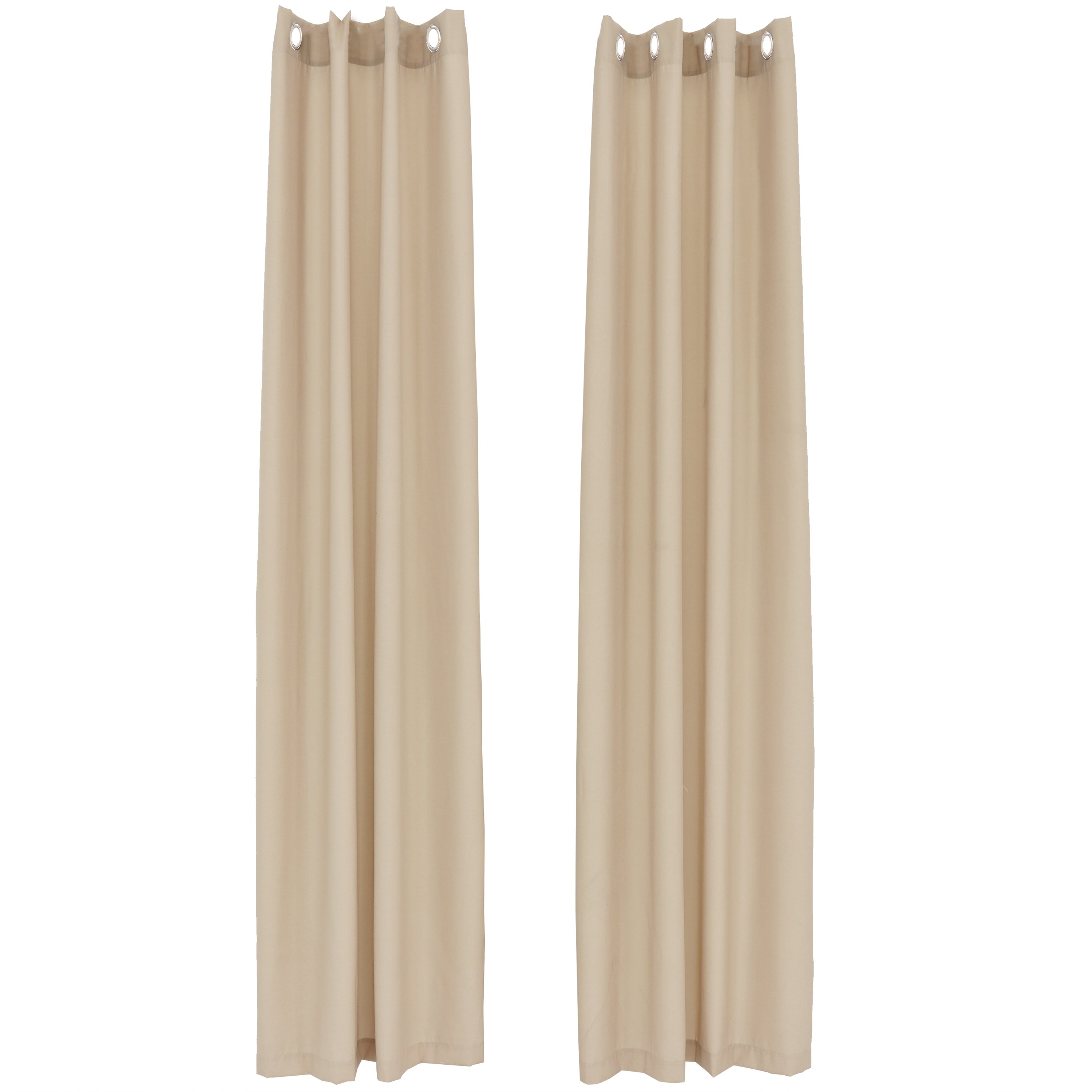 Stylish Sunnydaze Outdoor Curtain Panels for Patio, Deck & Porch - Water-Resistant & UV-Protected Contemporary Design