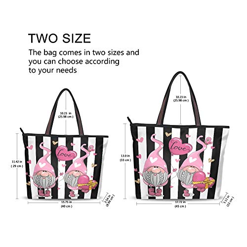 Striped Tote Bag