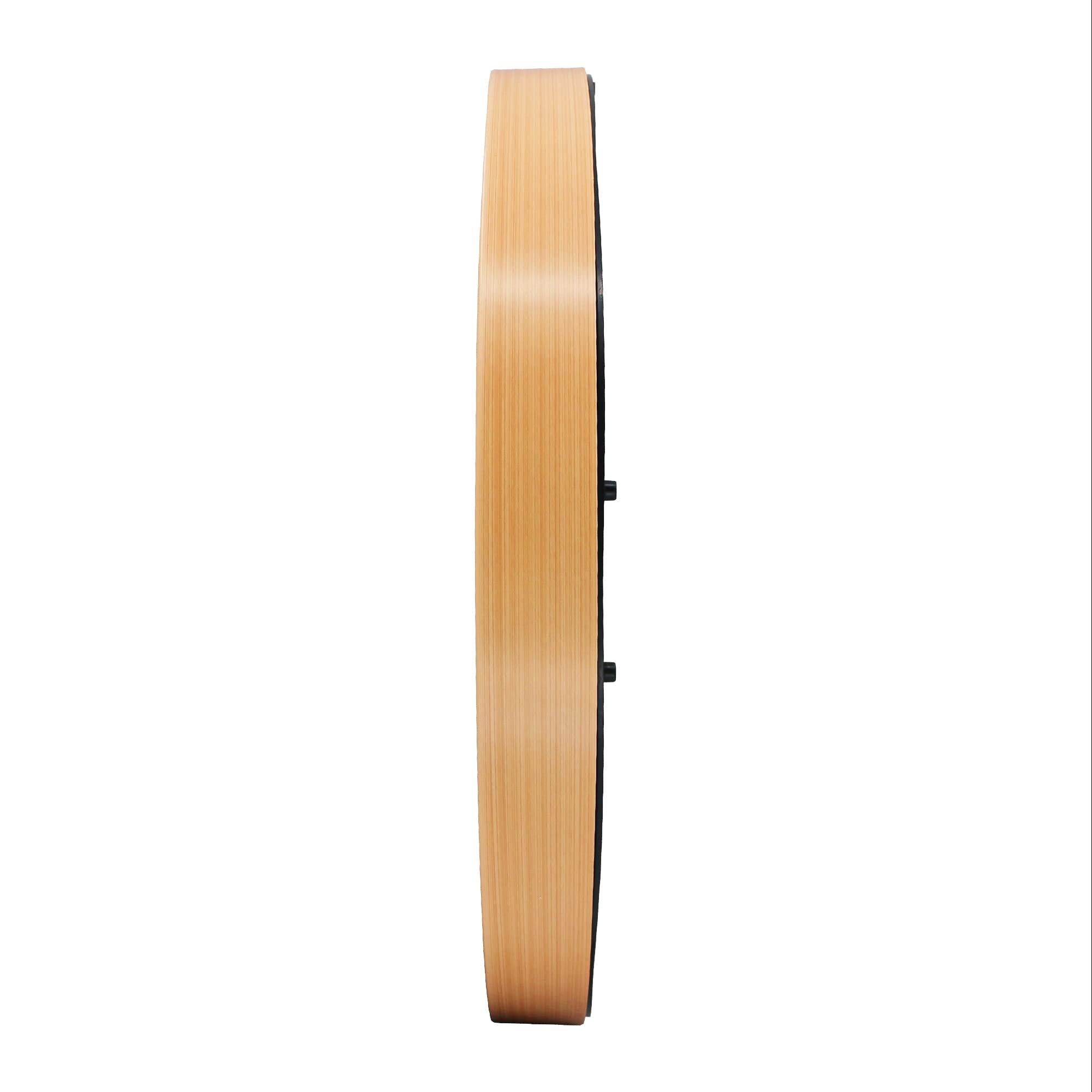 Seiko 22 Inch Ondo Wall Clock - Large Modern Wooden Round Wall Clock with Silent Movement - Perfect for Living Room, Bedroom, Office & Home Decor