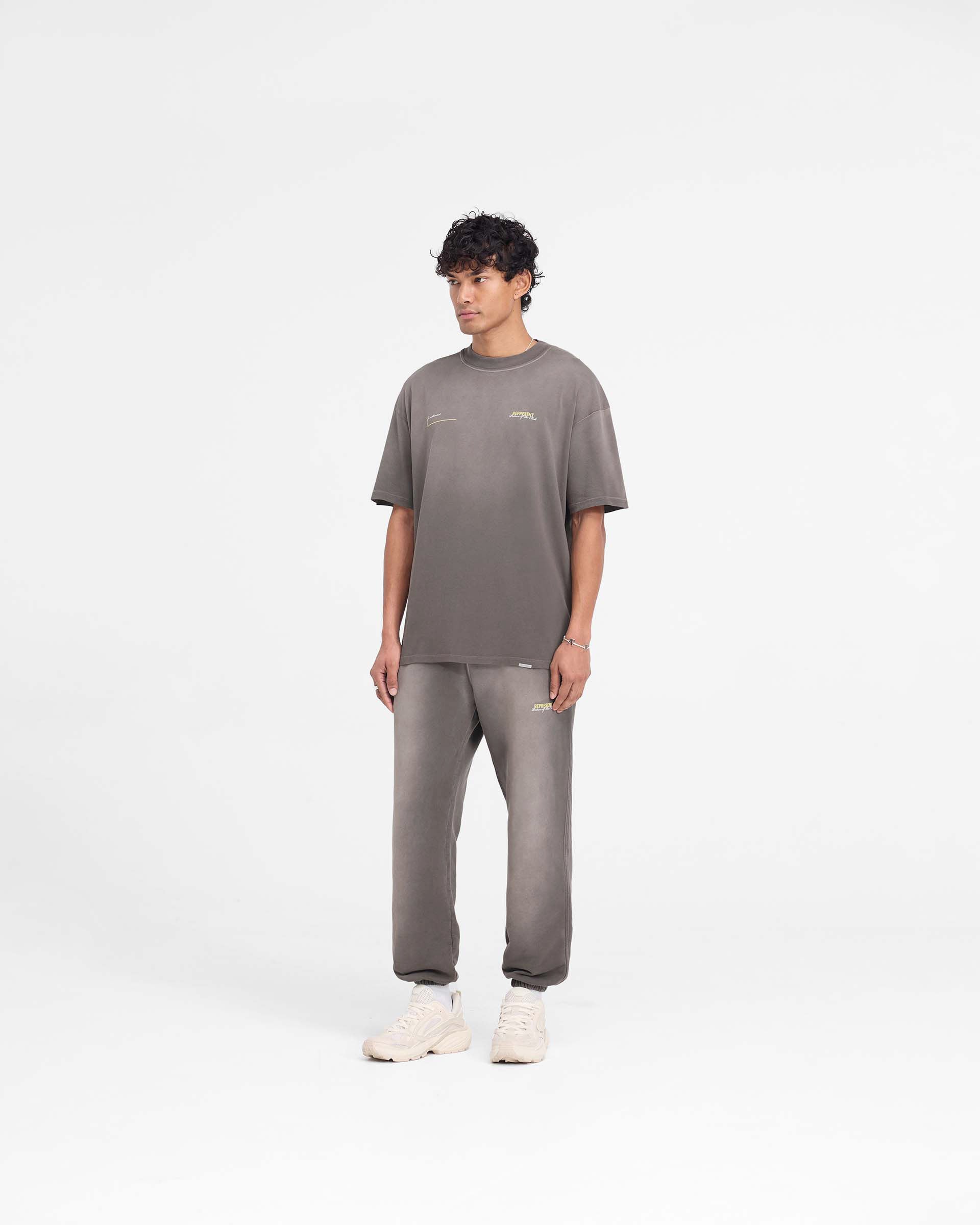Patron Of The Club Vintage Washed Olive T-Shirt - Soft Cotton Tee for Casual Wear & Street Style