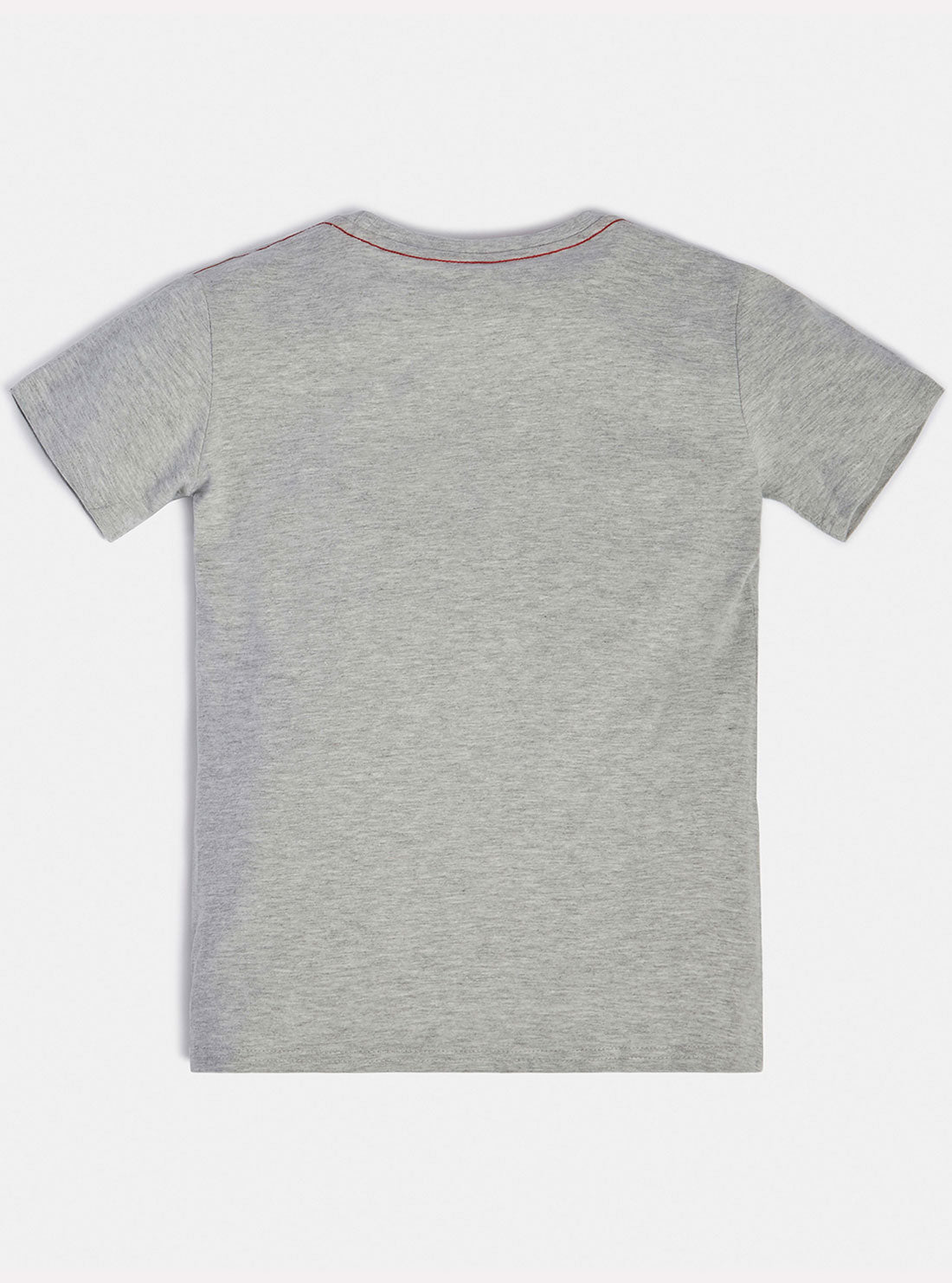 Grey Logo T-Shirt for Boys & Girls (Sizes 7-16) - Comfortable Cotton Tee for School, Sports & Everyday Wear
