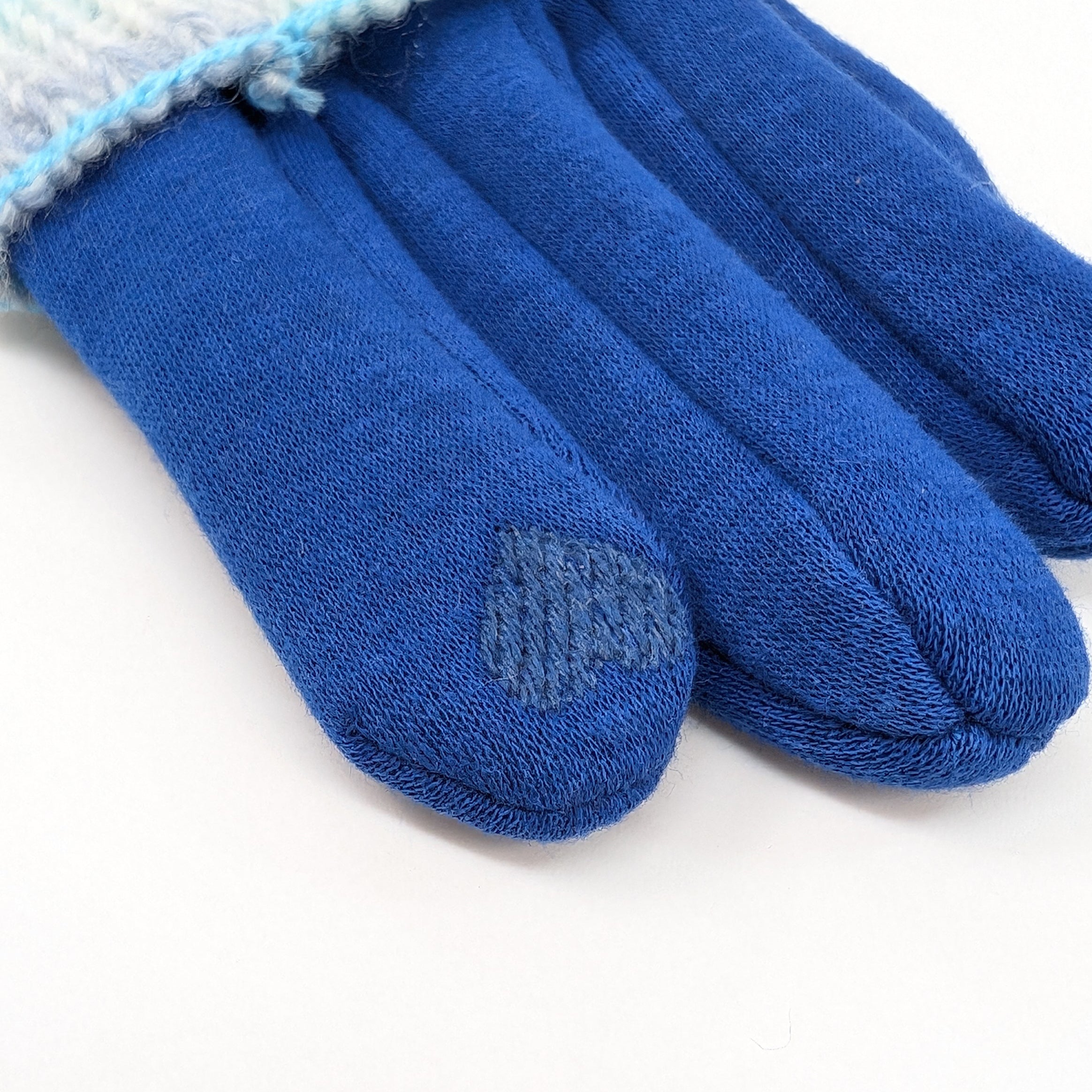 Multi Striped Two in One Gloves - Ocean Waves Design | Warm & Stylish Winter Accessories for Men & Women | Perfect for Skiing, Snowboarding & Outdoor Activities