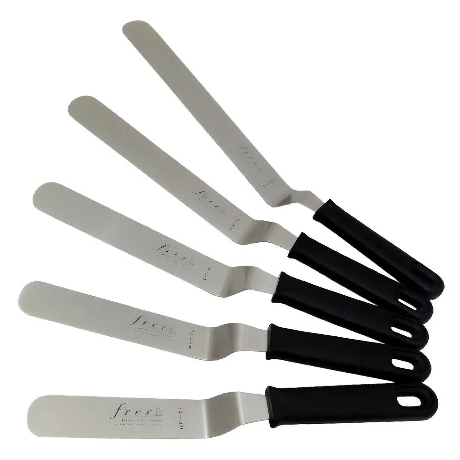 Premium Stainless Steel Offset Icing Spatula - Professional Cake Decorating Tool for Smooth Frosting, Baking & Dessert Making - Ideal for Home Bakers, Pastry Chefs & DIY Cake Decorating