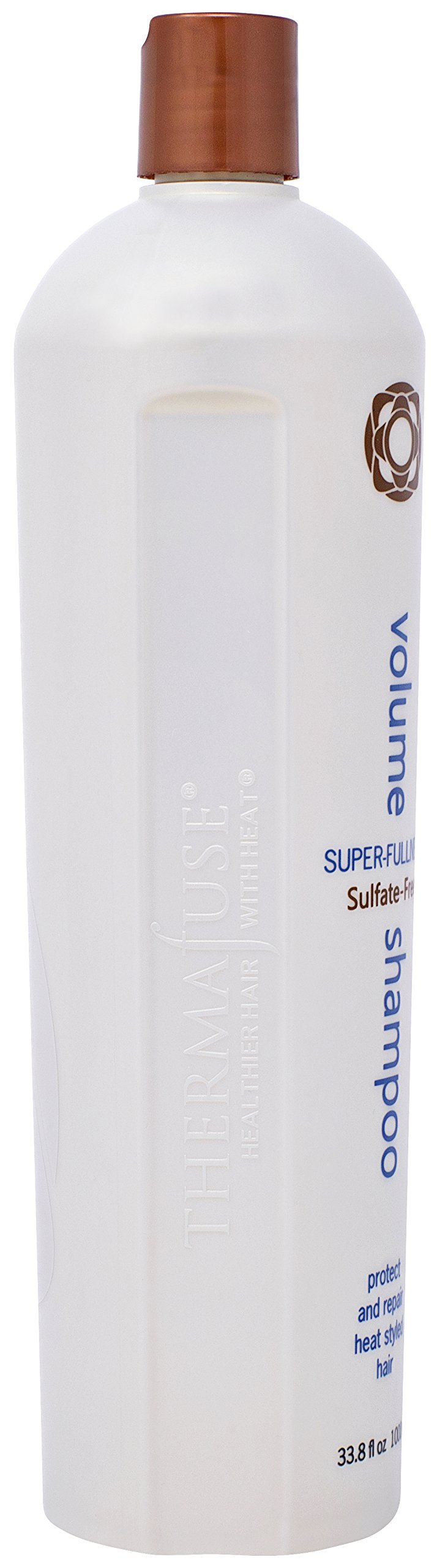 Thermafuse Volume Shampoo for Fine Hair - 33.8oz Thickening & Volumizing Formula - Sulfate-Free for Daily Use - Perfect for Thin, Flat Hair at Home or Salon