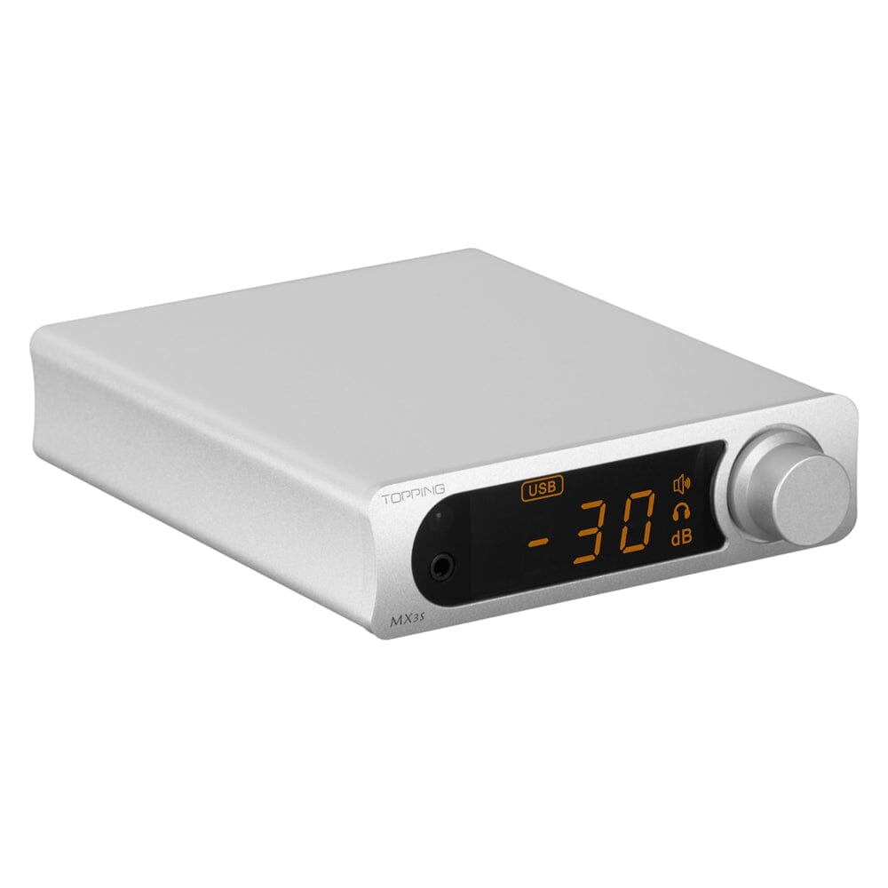 TOPPING MX3s Bluetooth Headphone Amplifier with USB DAC & Power Amp - High Fidelity Audio for Home, Office, and Studio Use