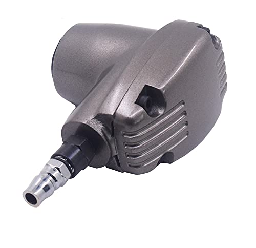 Pneumatic Automatic Air Hammer Scaler - Handheld Air Chipping Hammer Tool with 5 Tips for Pressure Rubber & Car Tire Repair | Ideal for Automotive Maintenance, Metal Descaling & Industrial Cleaning
