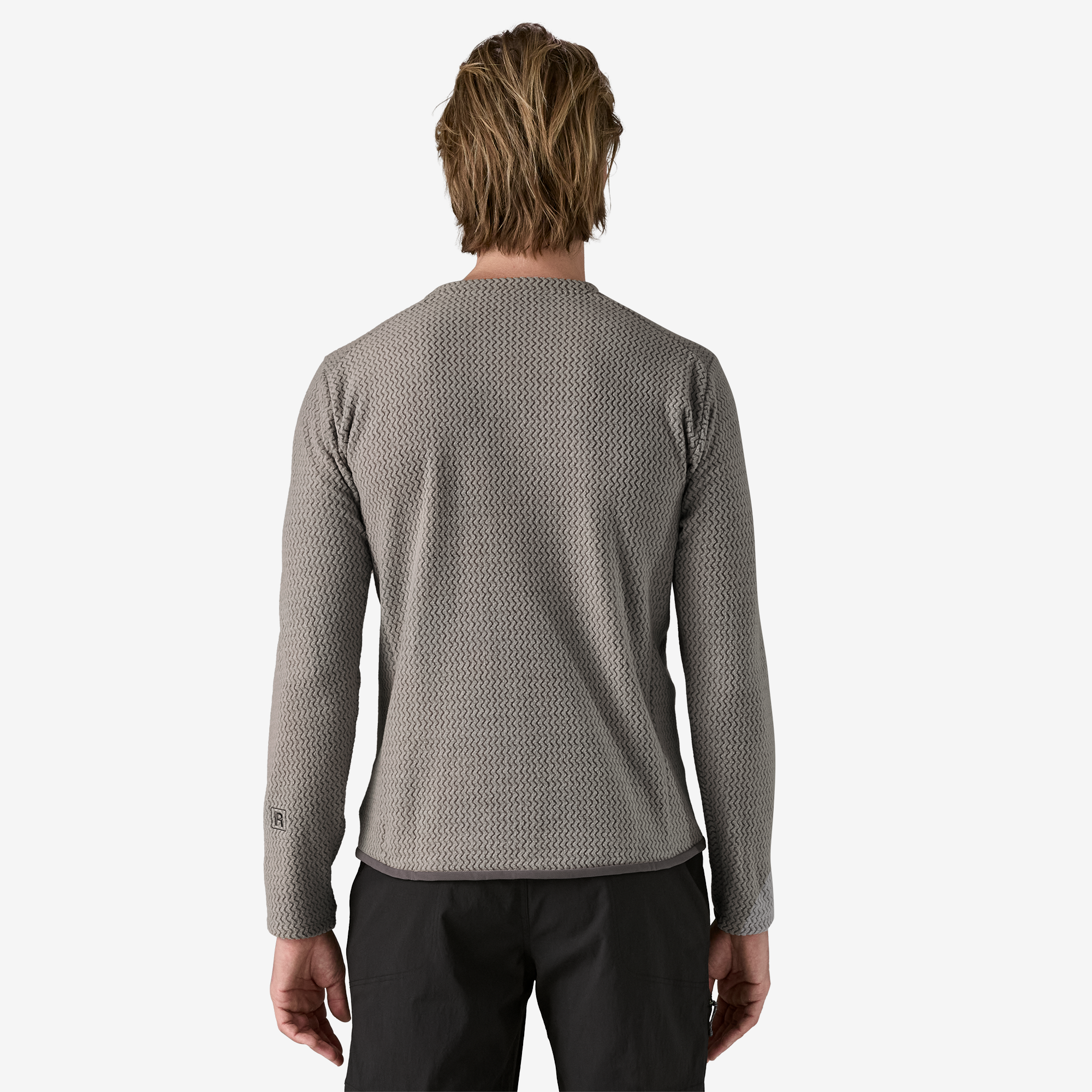 Men's R1® Air Crewneck Fleece Pullover - Lightweight, Breathable & Warm for Outdoor Activities, Hiking & Camping