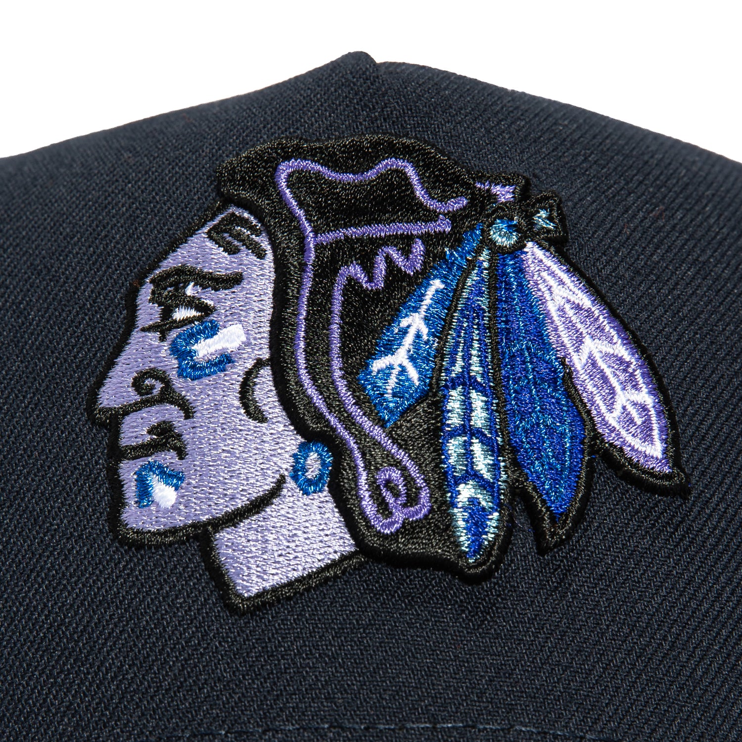 New Era 9Forty A-Frame Chicago Blackhawks 2015 Winter Classic Patch Snapback Hat - Navy Blue Adjustable Baseball Cap for Men & Women - Perfect for Sports Games, Casual Wear & Fan Collections