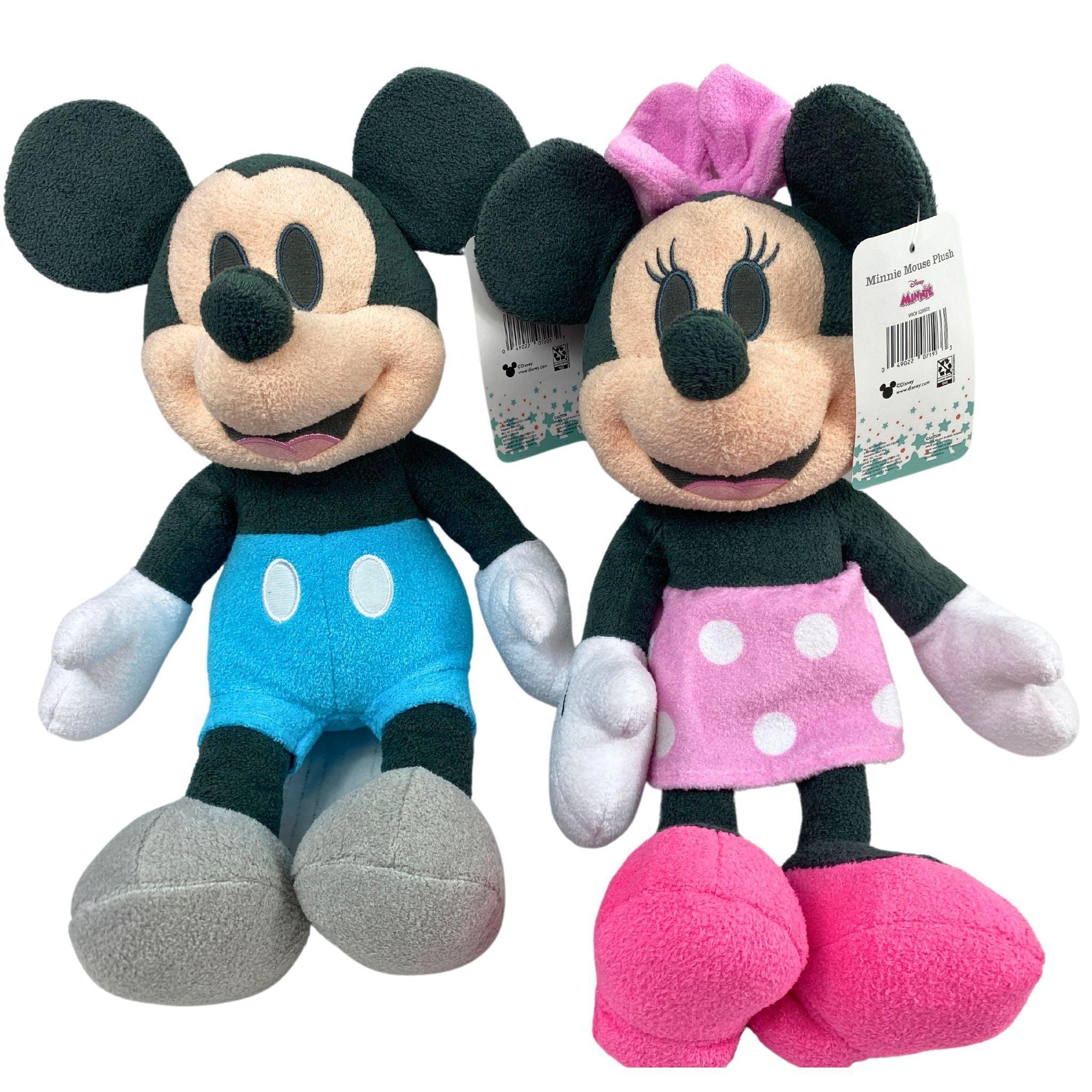 Disney Baby Minnie & Mickey Plush Stuffed Animals - 48 Piece Bulk Lot for Nursery Decor, Baby Shower Gifts & Kids Room Accessories