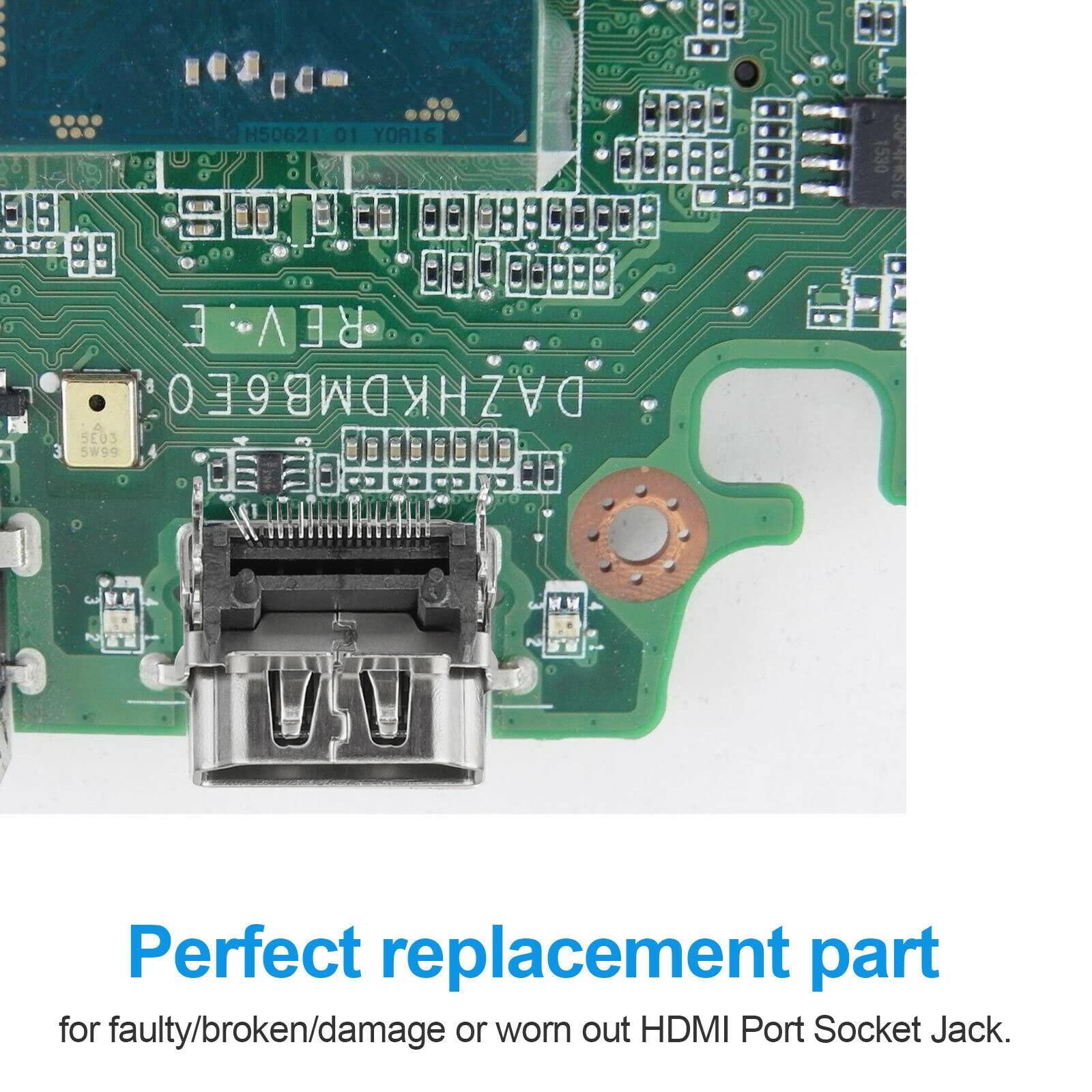 Replacement HDMI Port Socket for Microsoft Xbox One S - Slim Accessory & Repair Part - Gaming Console Repair & DIY Fix Solution