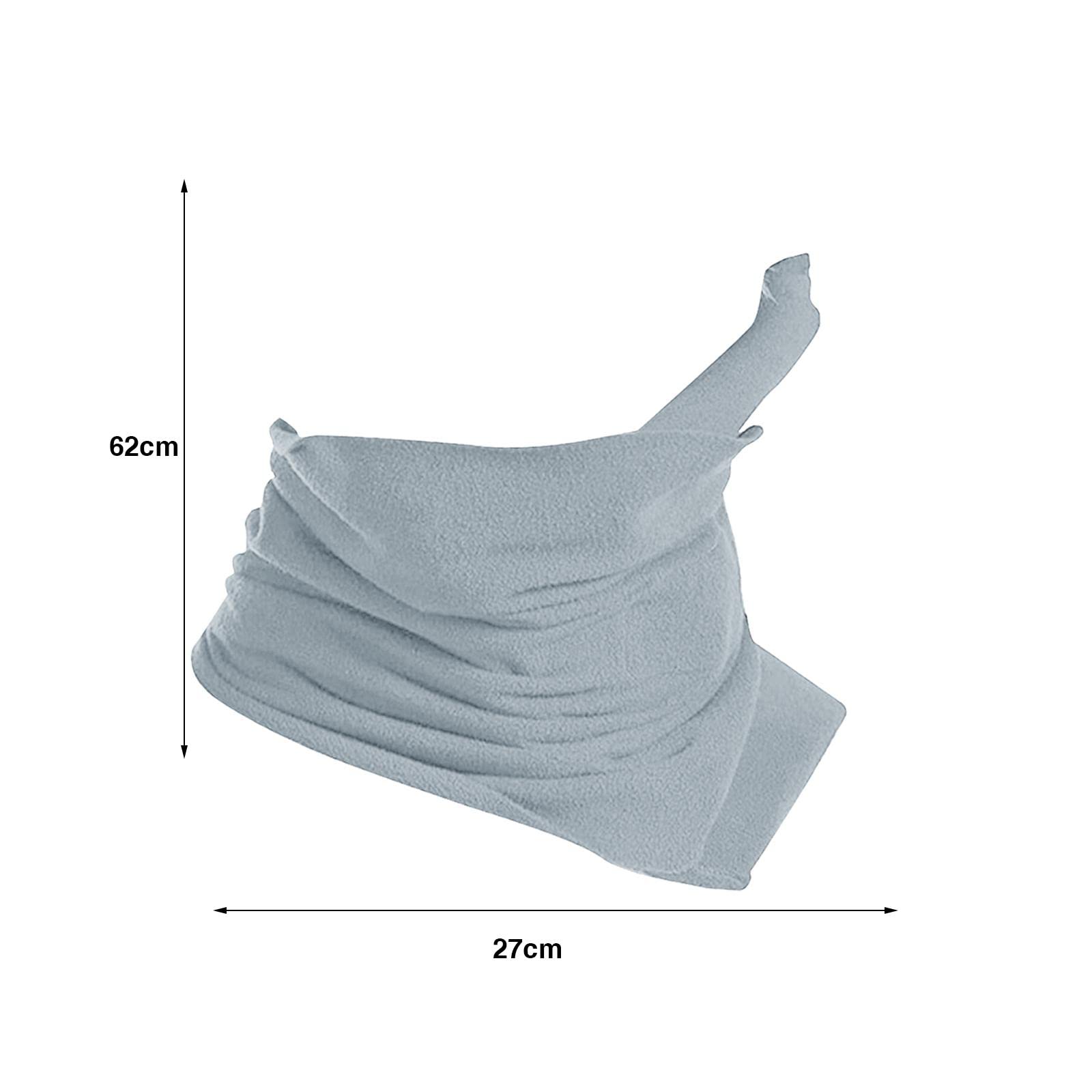THE STYLE SUTRA® Adjustable Airplane Travel Neck Pillow - Light Gray Memory Foam Head Support Cushion for Long Flights, Road Trips & Office Napping | Travel Accessories | Luggage Equipment