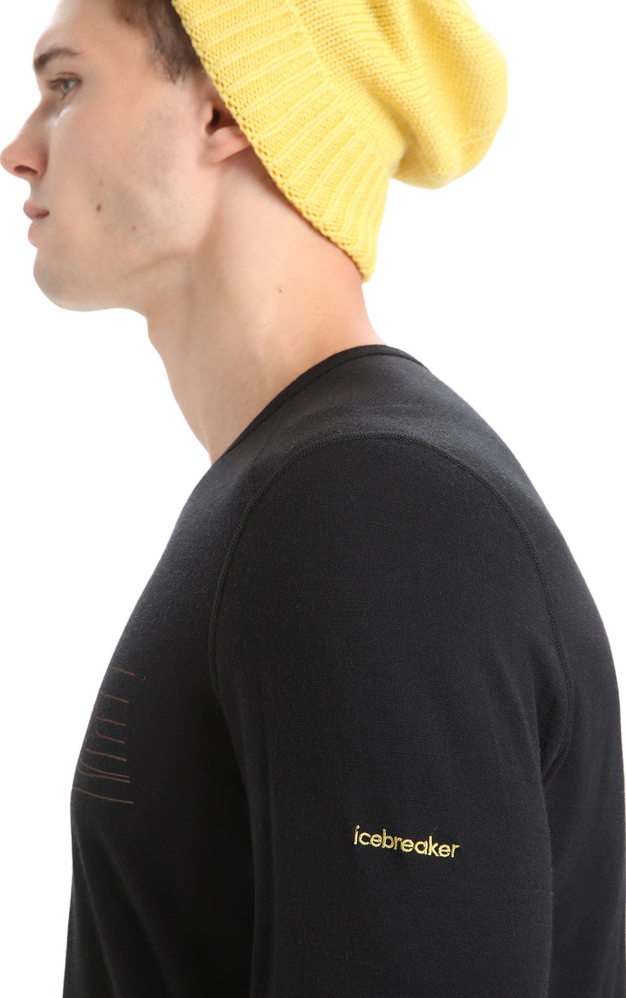 200 Oasis Men's Long Sleeve Crew Neck Baselayer Top - Moisture Wicking Thermal Underwear for Hiking, Running & Cold Weather Activities