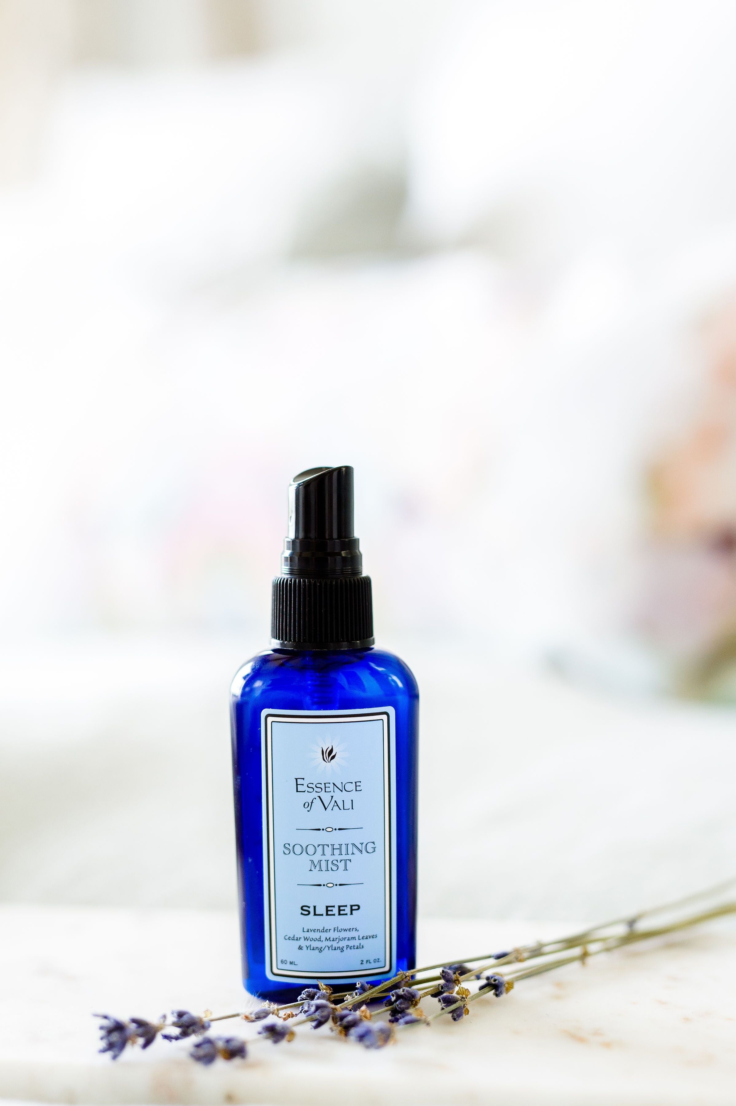 Essence Of Vali Sleep Soothing Mist - Natural Aromatherapy Pillow Spray for Relaxation & Better Sleep | Perfect for Bedtime, Meditation & Stress Relief