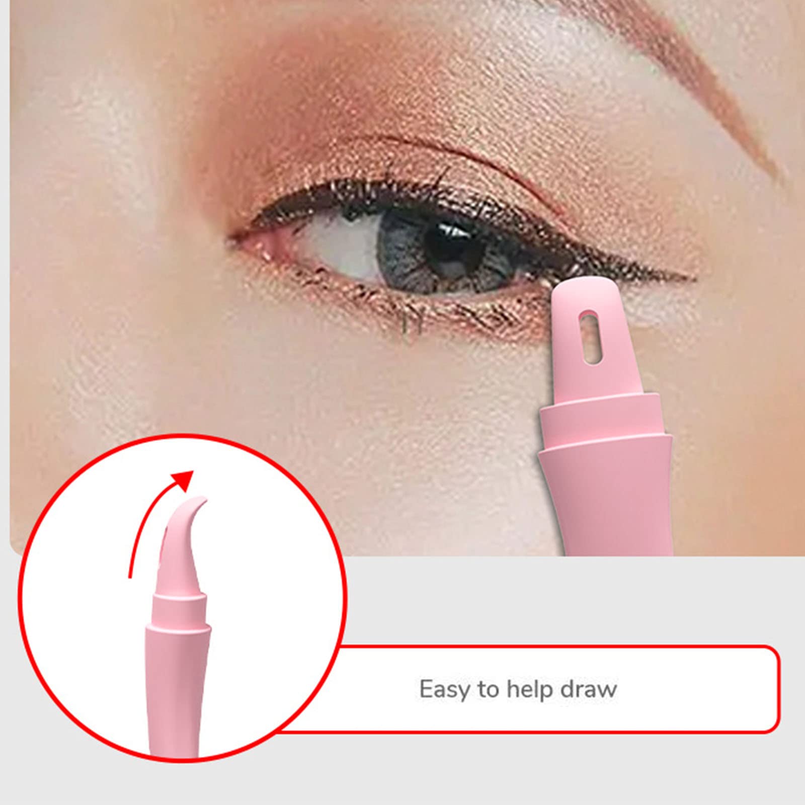 Waterproof Silicone Eyelash Mascara Guard & Applicator Guide with Comb - Perfect for False Lashes Application & Makeup Practice - Ideal for Beginners, Professionals & Home Beauty Care