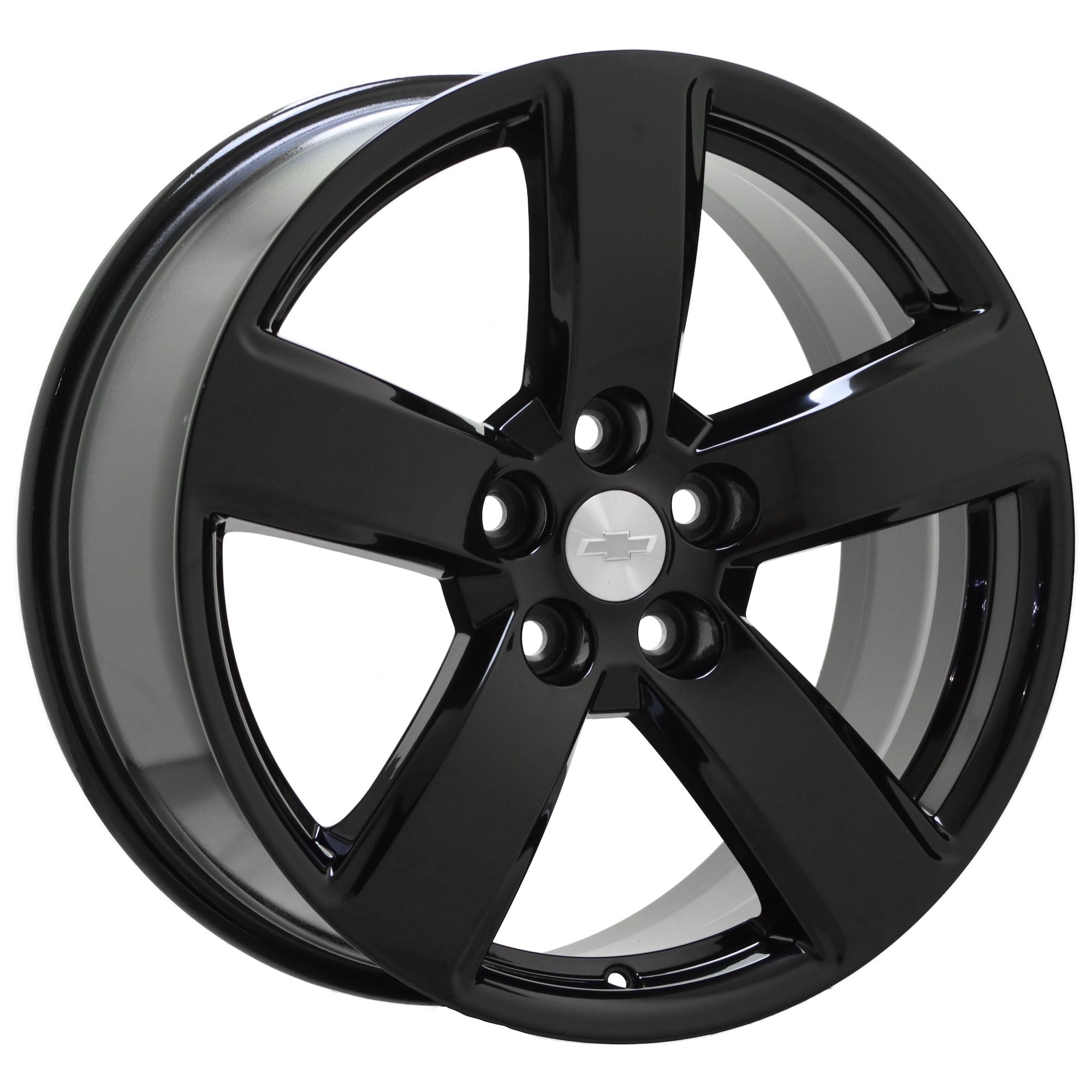 19 Chevrolet Malibu LTZ Gloss Black OEM Factory Wheels & Rims Set 5562 - Perfect for Car Upgrades, Replacement Parts, and Custom Modifications
