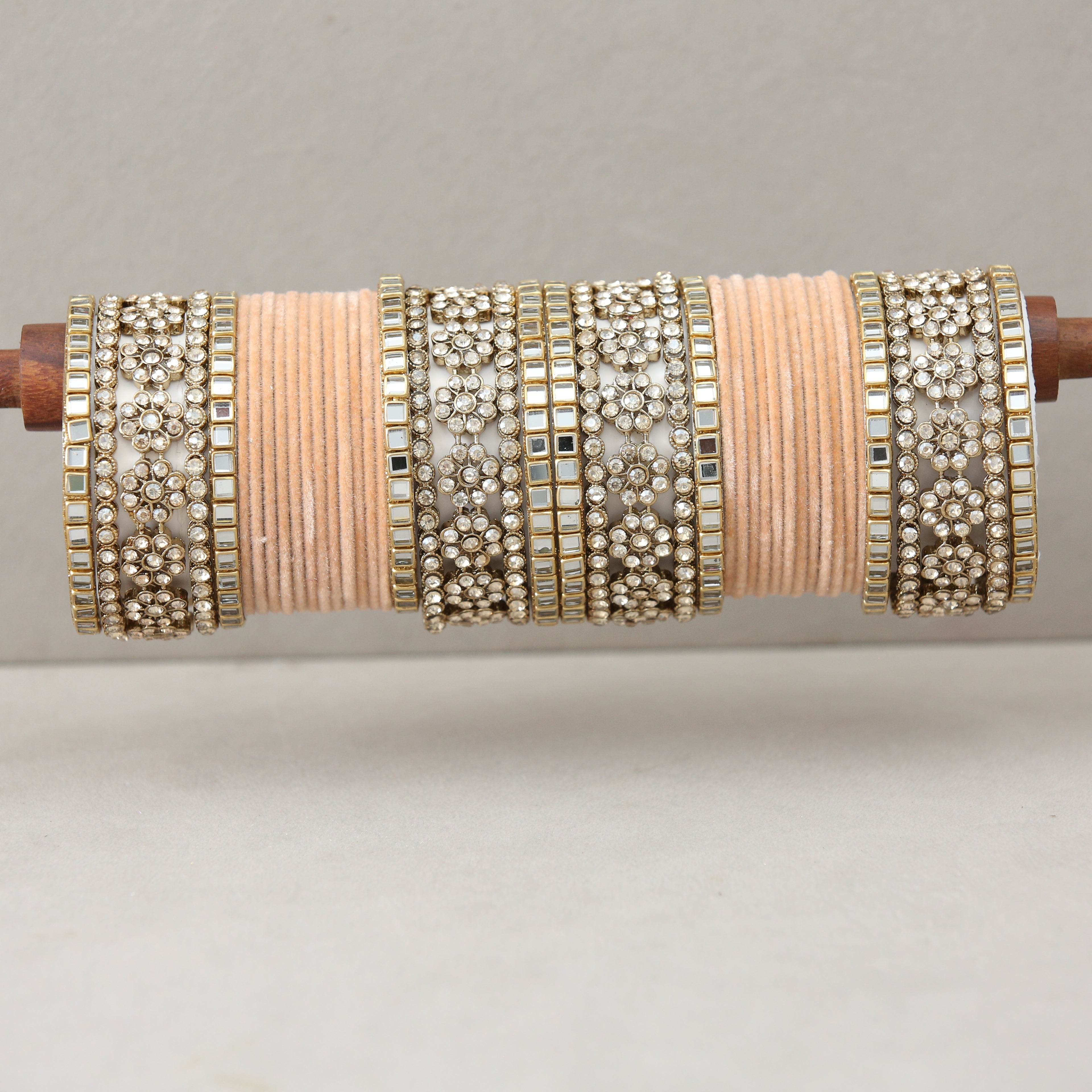 Bhavna Stone Bangles - Handmade Indian Jewelry for Women | Traditional & Stylish Bangles for Festivals, Weddings & Daily Wear
