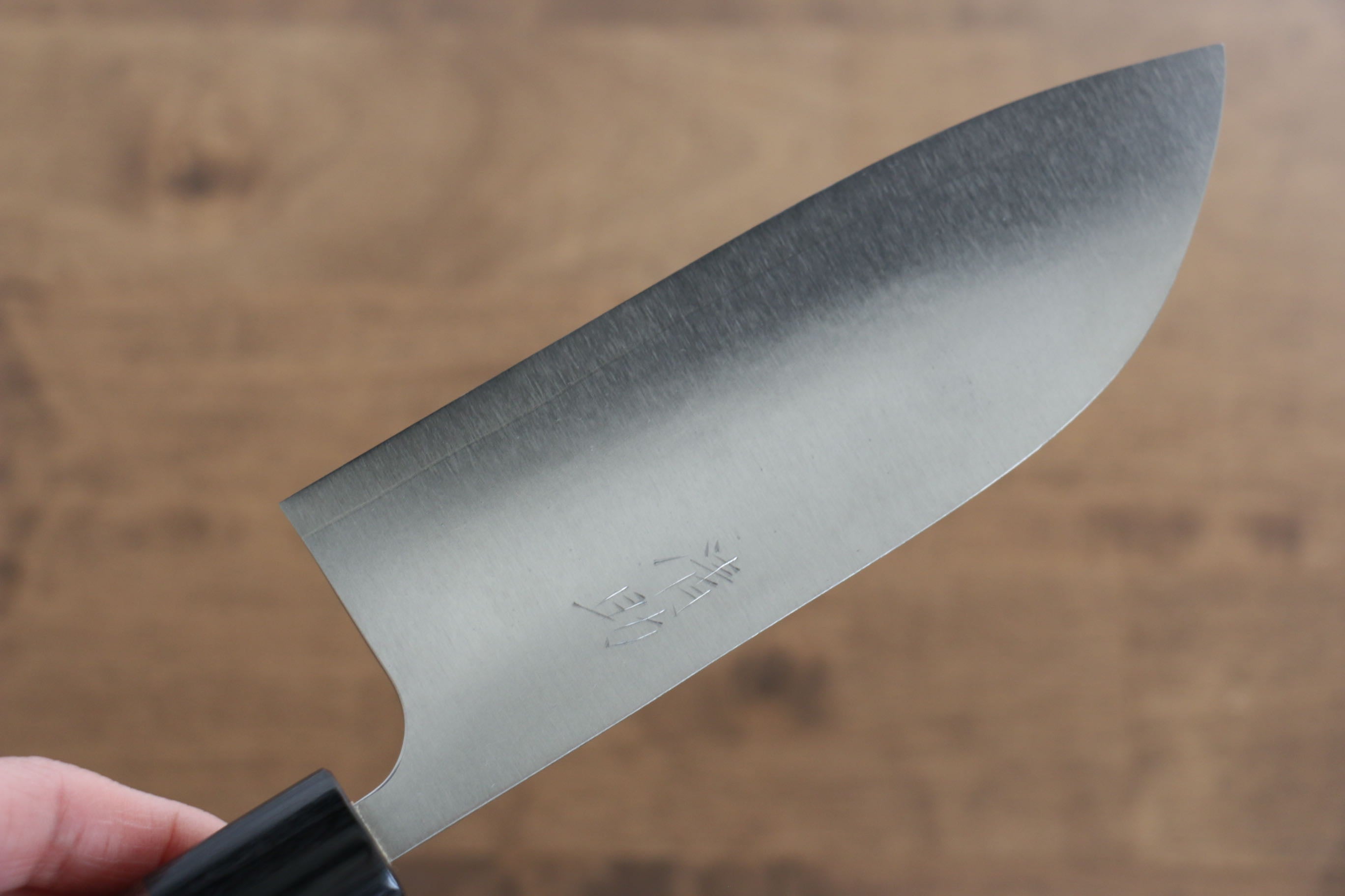 Premium Seisuke SG2 Santoku Knife 150mm - Japanese High-Carbon Stainless Steel Blade with Exquisite Shitan Handle - Perfect for Slicing, Dicing & Chopping Vegetables, Meat & Fish in Professional & Home Kitchens