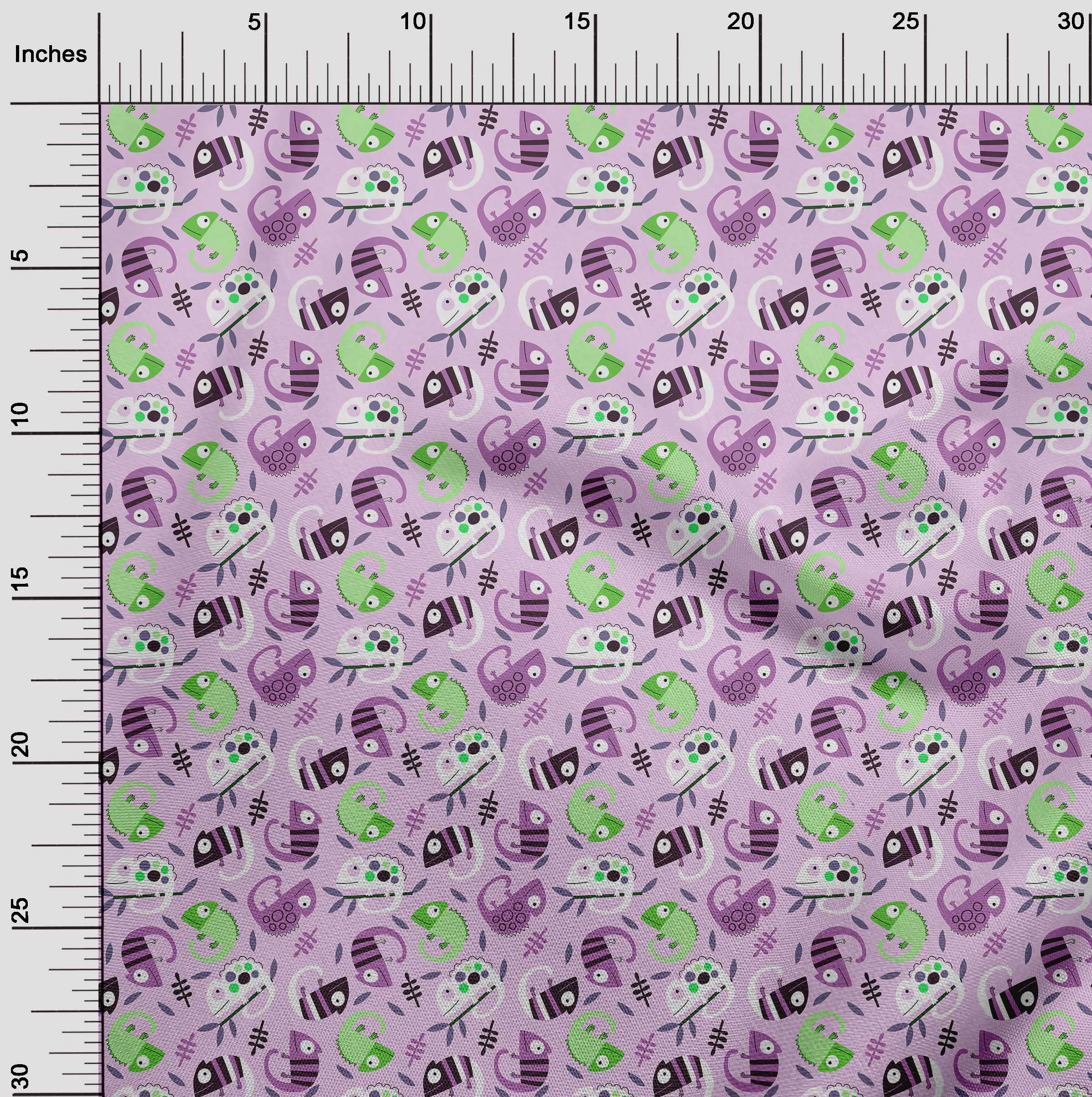 Premium Cotton Cambric Amethyst Fabric for Kids - 56
