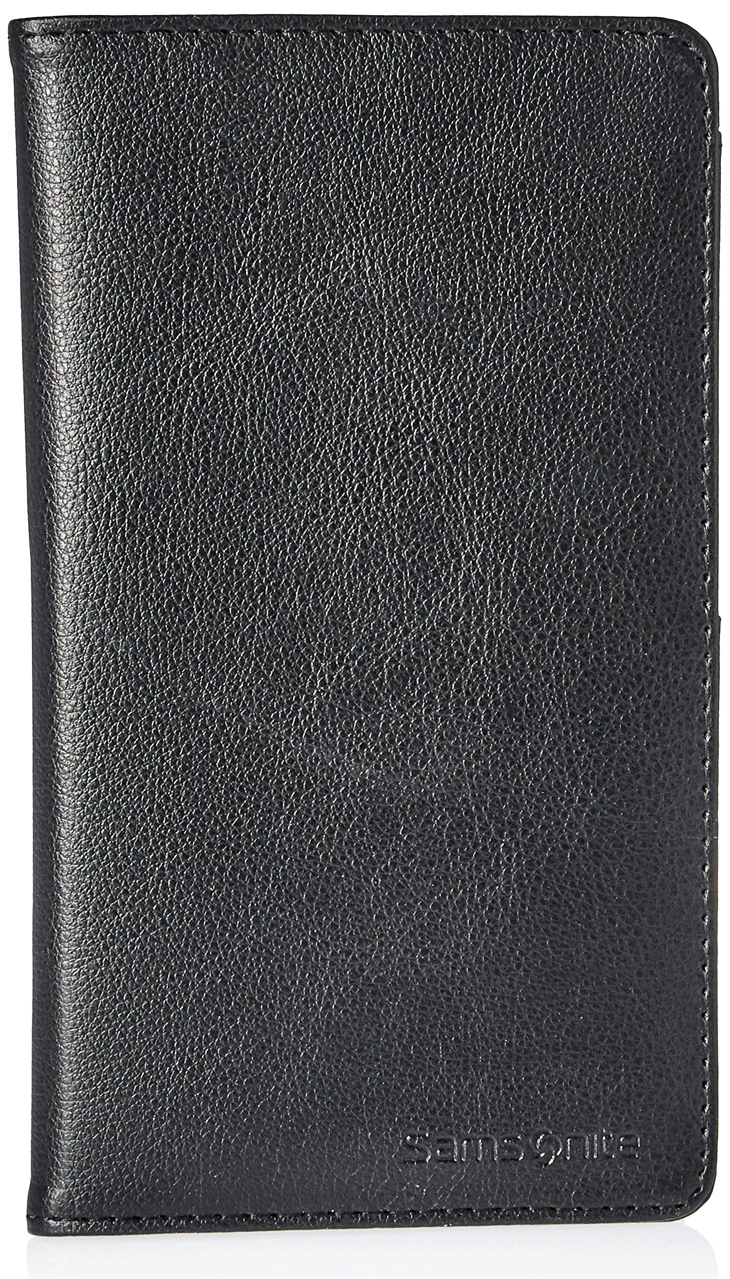 Samsonite RFID-Blocking Travel Wallet - Compact & Lightweight Black Passport Holder for Men & Women - Perfect for Airports, Hotels & International Trips