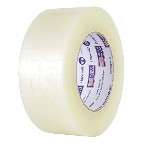 IPG - Industrial 9100 2.5Mil Corru-Grip Premium Grade Hot Melt Carton Sealing Tape, 48mm x 55m, Clear (36-Pack) - Heavy-Duty Packaging Tape for Shipping Boxes, Moving & Warehouse Use
