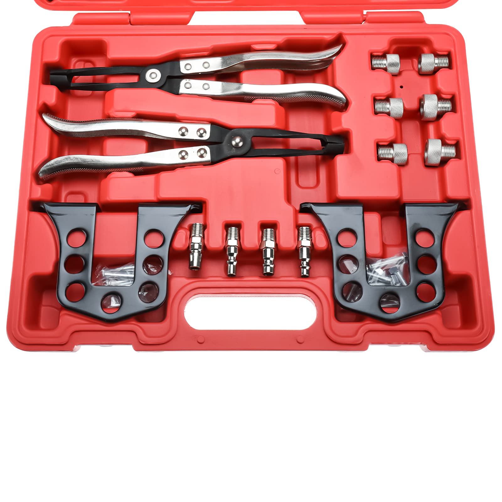 Universal Car Engine Overhead Valve Spring Compressor Tool Kit - Professional Valve Spring Remover & Installer for Automotive Repair - Perfect for DIY Mechanics & Professional Garage Use
