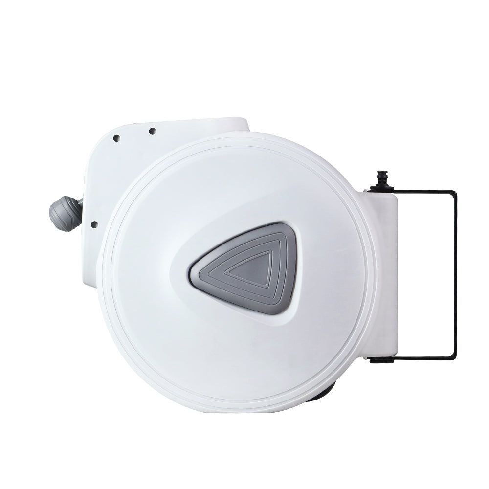 Giantz 10m Retractable Air Hose Reel with Swivel Wall Mount - Heavy Duty Compressor Hose for Garage, Workshop & Automotive Use