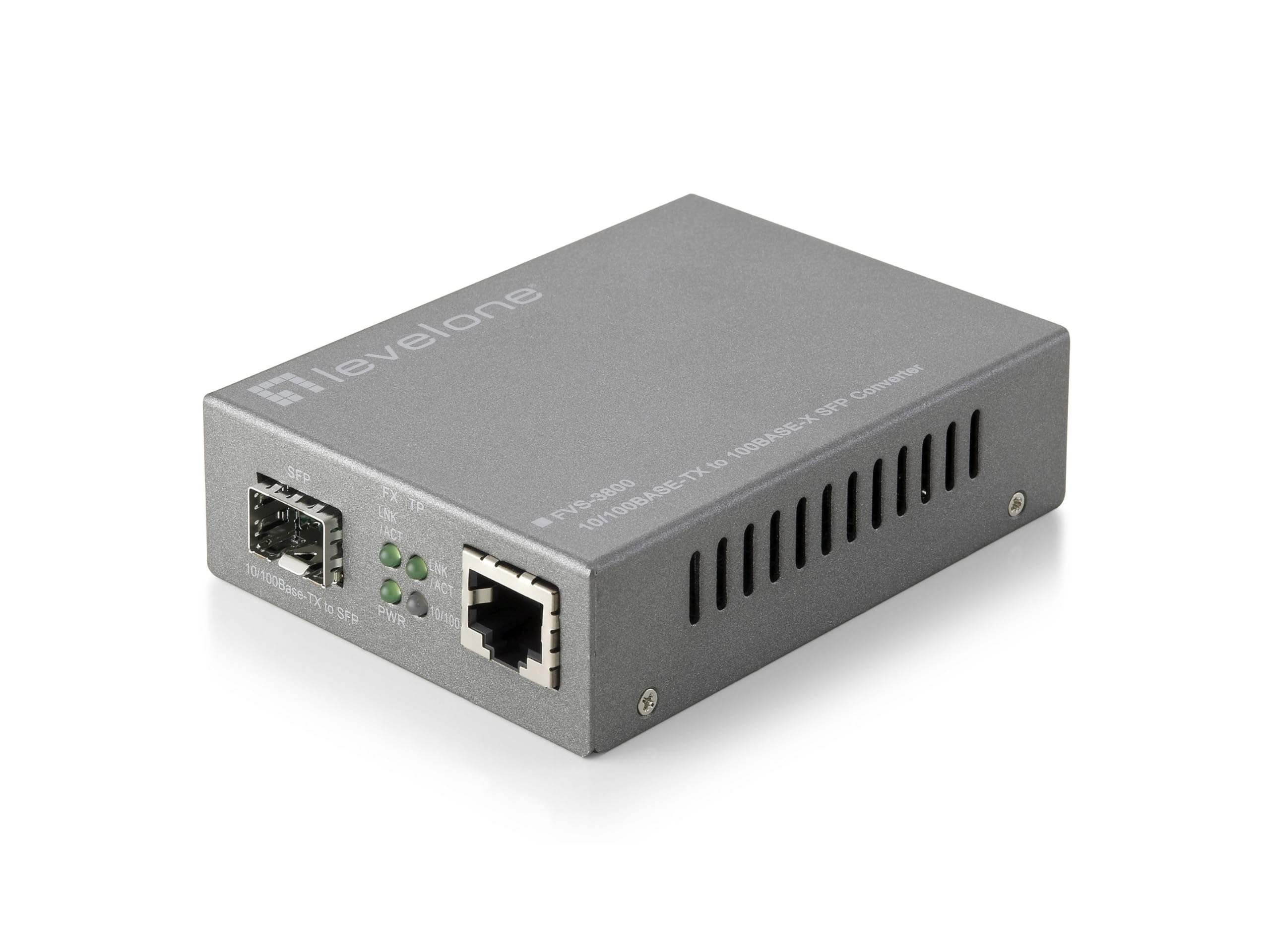 Digital Data 3800 Media Converter 10/100/1000Base-T to 100/1000FX Ethernet Converter - Reliable Network Connectivity for Office, Data Center & Industrial Applications