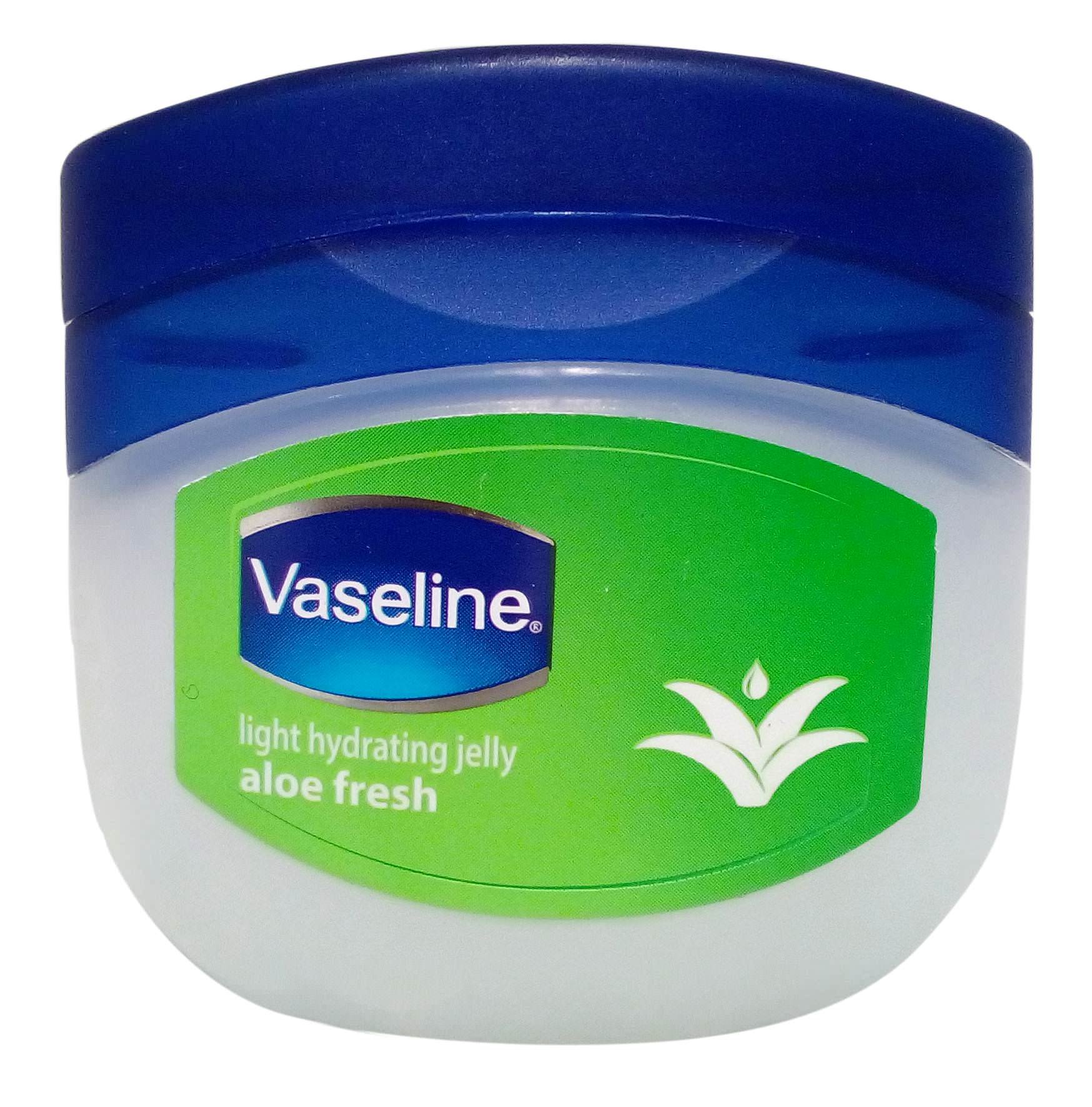 Vaseline Light Hydrating Jelly with Aloe Vera - 42g Moisturizing Skin Care for Dry & Sensitive Skin - Perfect for Daily Face & Body Hydration, Travel Size