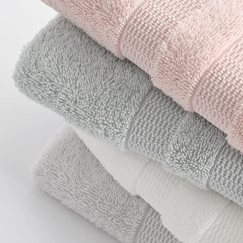 Soft Absorbent Cotton Face Wash Towel - Gentle & Hypoallergenic for Daily Skincare, Makeup Removal & Bathroom Use