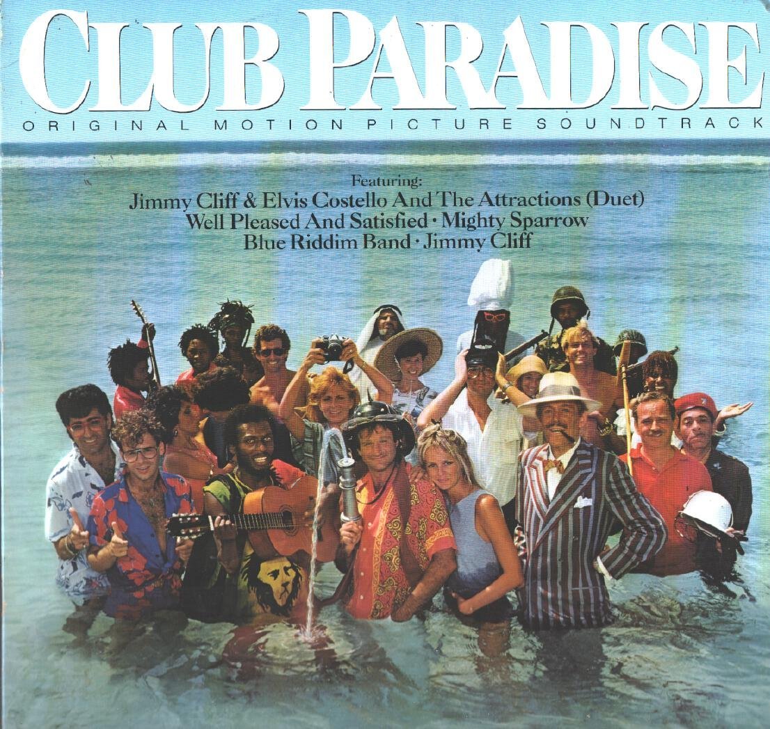 Club Paradise: Original Motion Picture Soundtrack CD | 80s Movie Soundtrack Music | Perfect for Film Lovers & 80s Music Collectors | Great for Home Listening & Gift Giving