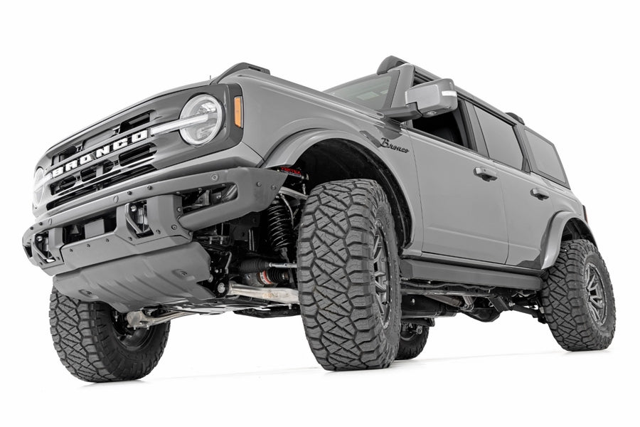 Ford Bronco Rough Country Heavy Duty Tie Rod Sleeves - Off-Road Protection for Enhanced Steering Durability | Perfect for Rock Crawling & Tough Terrain Adventures