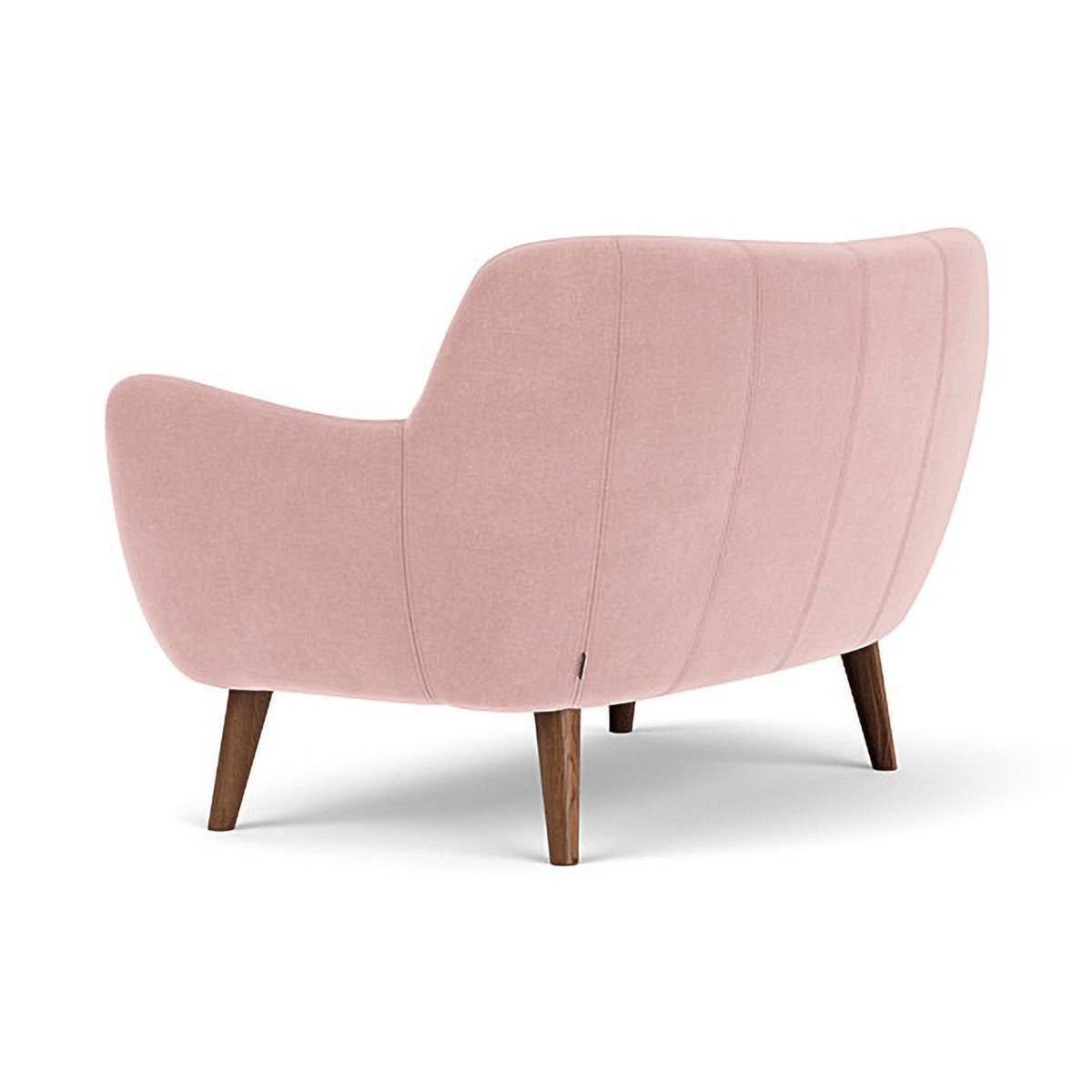 Herman Fabric 2 Seater Sofa - Modern Living Room Couch for Small Spaces, Apartment & Home Decor - Comfortable Loveseat with Soft Upholstery for Relaxing, Entertaining & Cozy Lounging