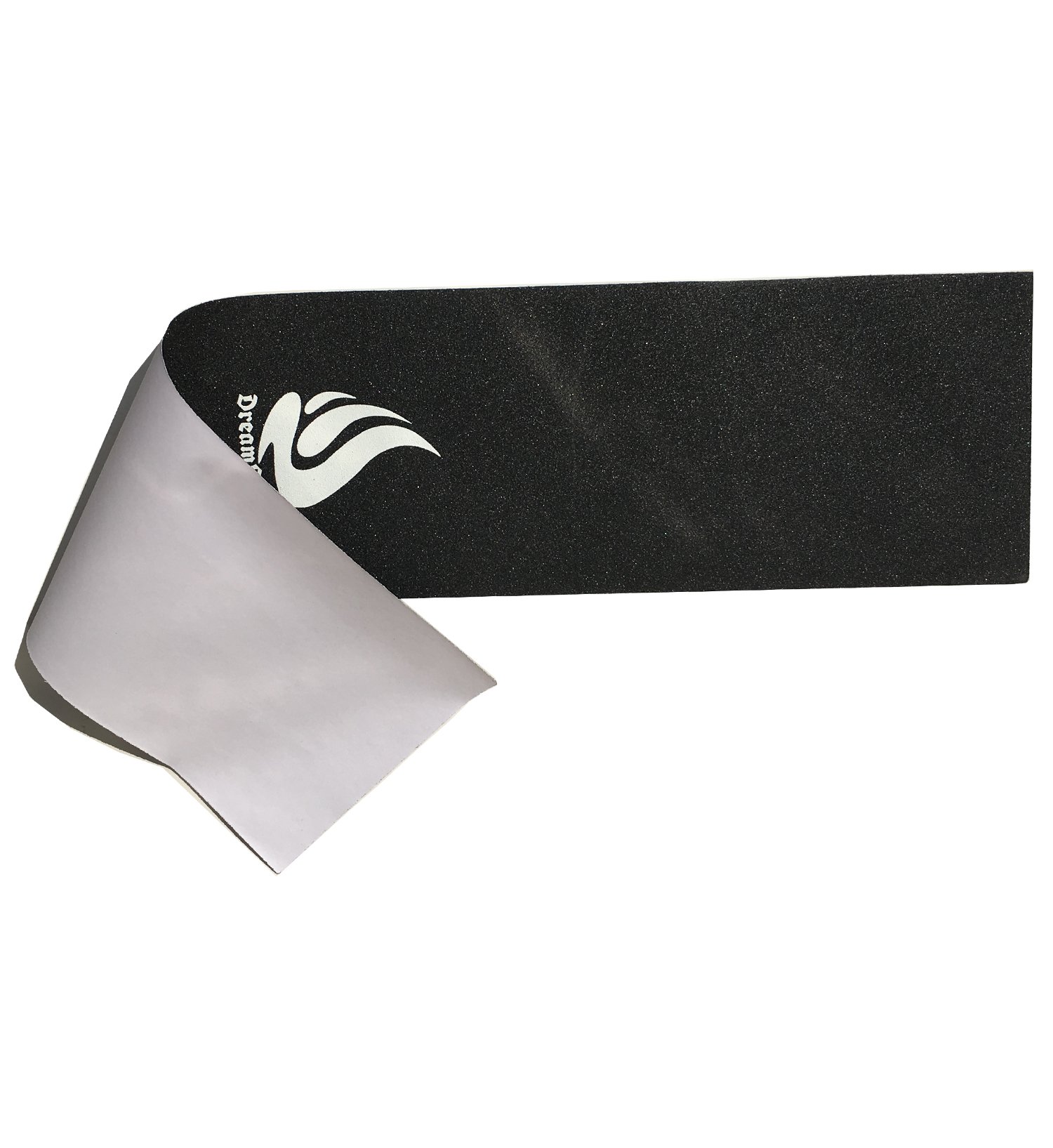 Premium Black Grip Tape for Longboard - 43 Inch Non-Slip Skateboard Deck Traction - Ideal for Cruising, Downhill & Freestyle Riding