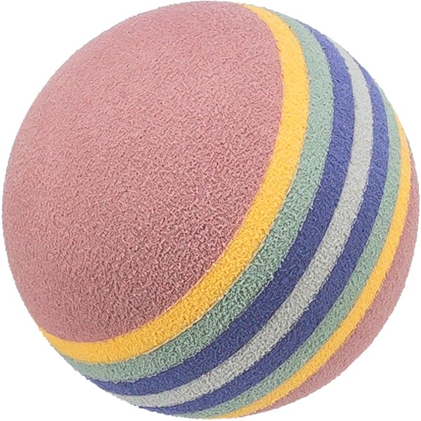 Trixie Rainbow Balls Cat Toy - Colorful Interactive Play Balls for Kittens & Adult Cats - Perfect for Indoor Play, Exercise & Mental Stimulation